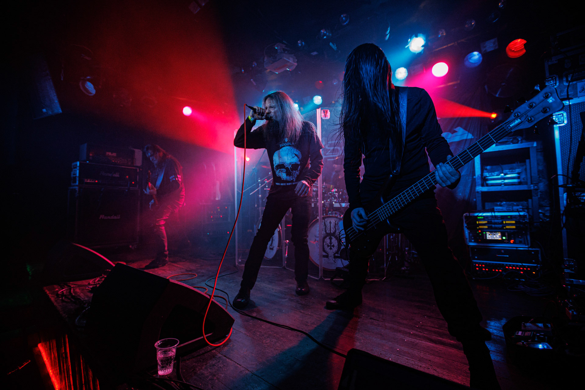 18.03.2022 Thy Disease - INFERNALIS RESURGENTIS - Warszawski koncert zespolu Thy Disease.Black metal, death metal, polski metal.n/z Martin – vocals n/z Yanuary – guitar n/z Andrew – bass n/z Ireq – drumsfot. Andrzej Wasilkiewicz/Reporter