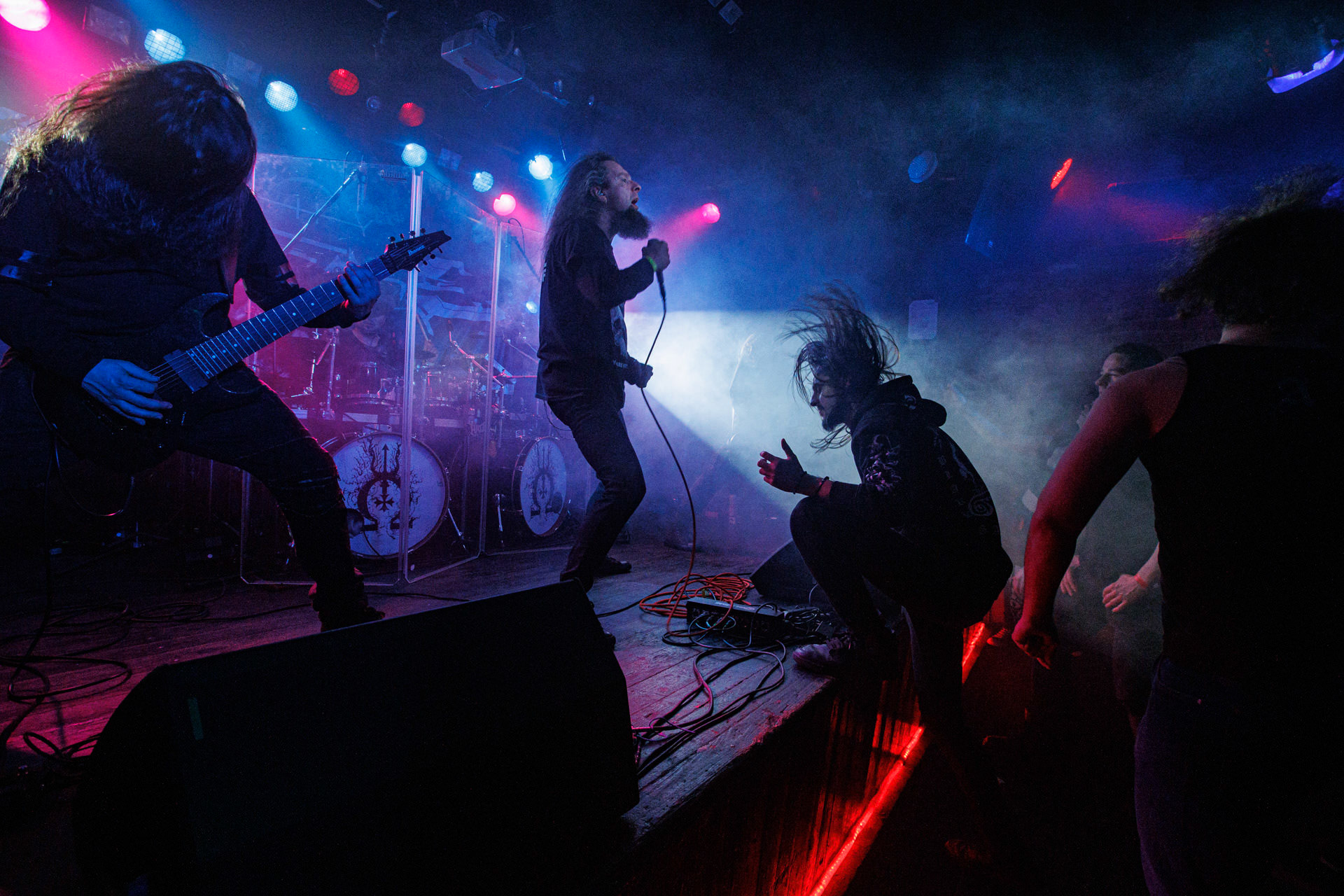 18.03.2022 Thy Disease - INFERNALIS RESURGENTIS - Warszawski koncert zespolu Thy Disease.Black metal, death metal, polski metal.n/z Martin – vocals n/z Yanuary – guitar n/z Andrew – bass n/z Ireq – drumsfot. Andrzej Wasilkiewicz/Reporter