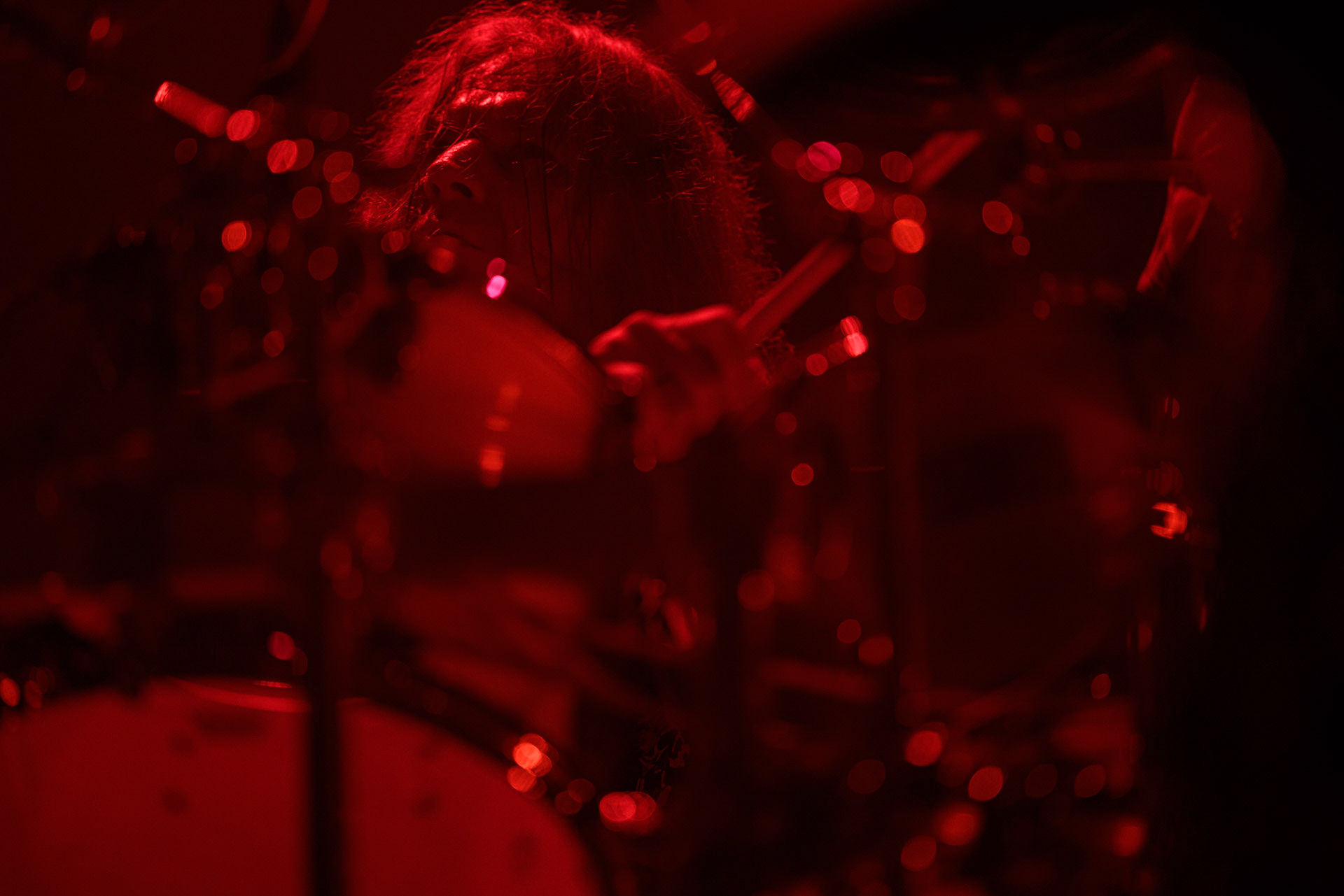 18.02.2022r - Azarath - jako gosc specjalny na warszawskim koncercie Vader w Progresji.n/z Marcin Skullripper – wokal, gitara, n/z Bartlomiej Bart Szudek – gitara, n/z Piotr P. Ostrowski – gitara basowa, n/z Zbigniew Inferno Prominski – perkusja, Left Hand Sounds, Knock Out Productions, Massive Music,fot. Andrzej Wasilkiewicz/Reporter