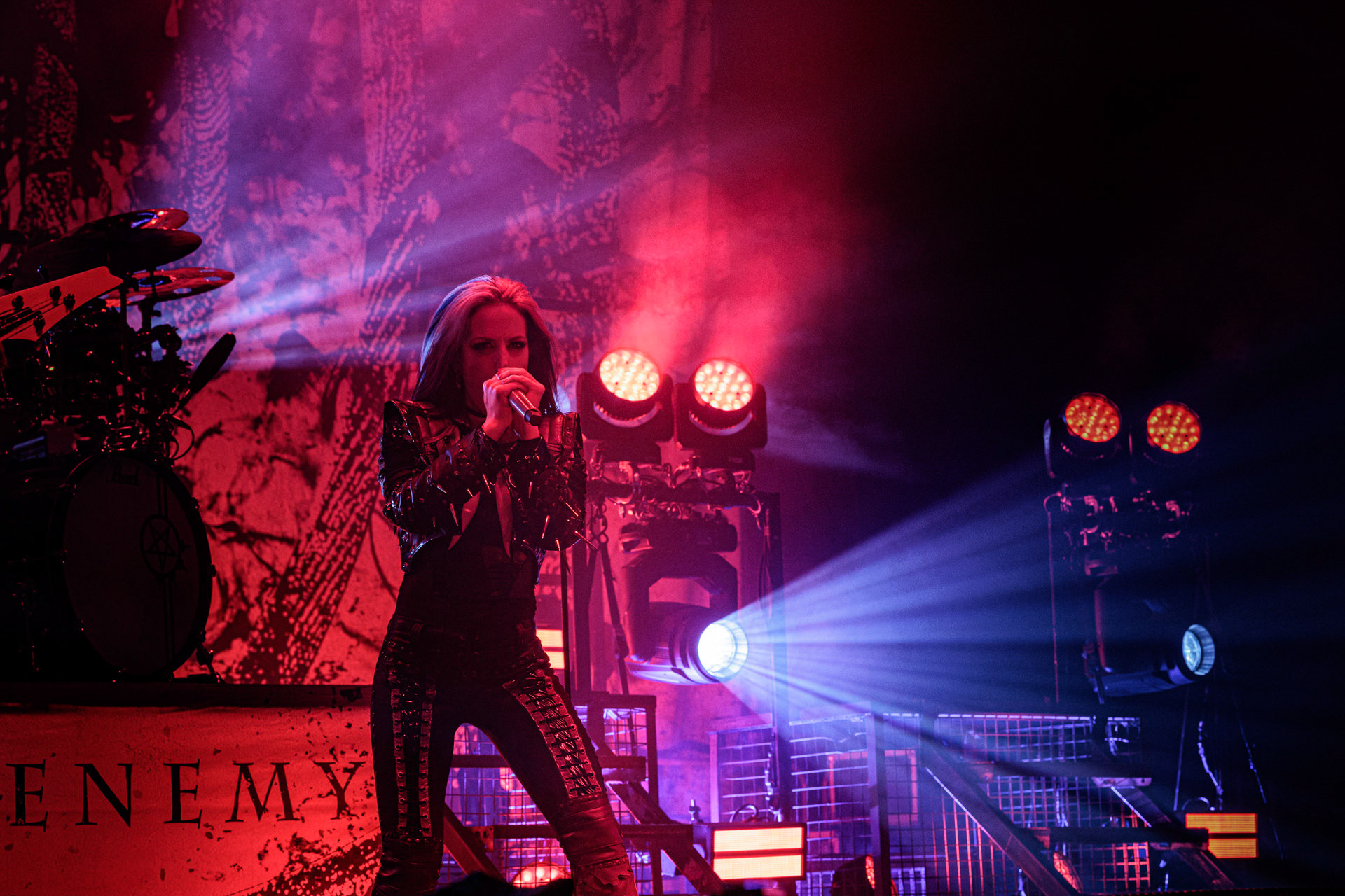 19.10.2022 ARCH ENEMY  - The European Siege 2022,Spodek Katowice Poland,fot. Andrzej Wasilkiewicz/Reporter