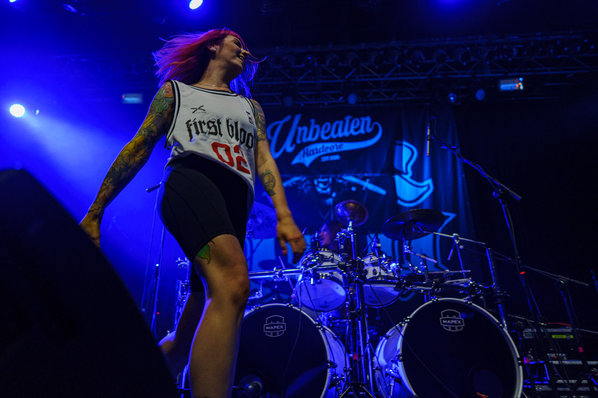 24.06.2023 Unbeaten - hardcore.  Frozen Sun Fest 2023, Progresja Waszawa.fot. Andrzej Wasilkiewicz/Reporter.