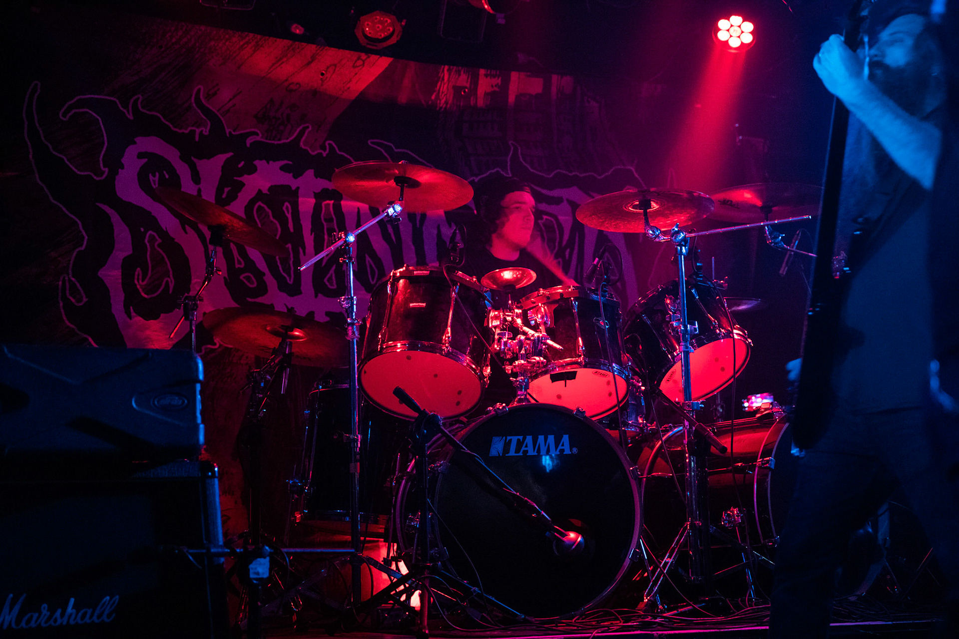 1.04.2019 Skinned, Warszawa, klub Proxima, SKINNED metal, death metal, USA
Travis Weickum - guitar, vocals 
Greg Keenan - bass
Connor McLaughlin - drums
John Meyer - vocals, Knock Out Productions, Left Hand Sounds.