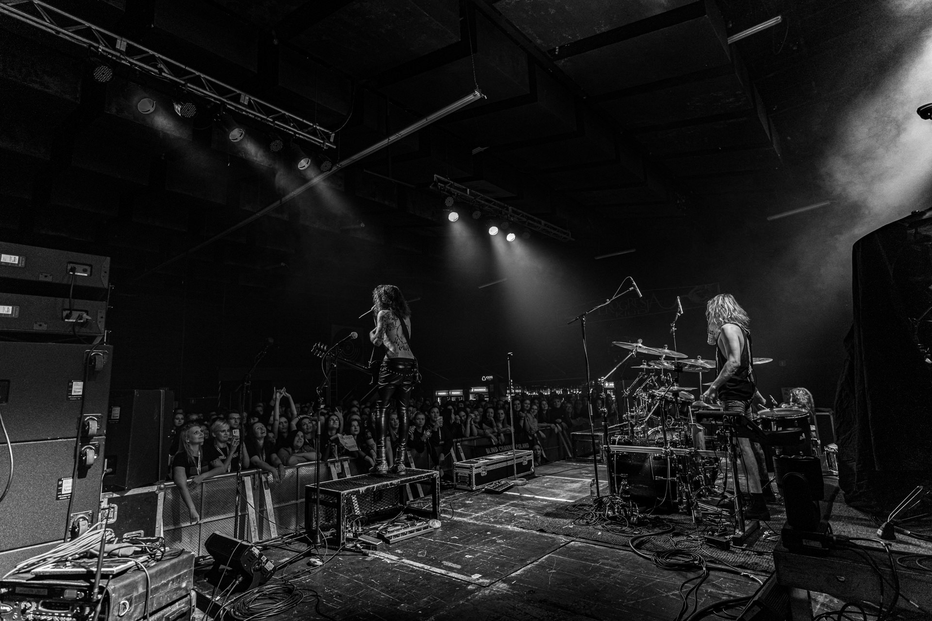 1.10.2022 Lost Society – na warszawskim koncercie trasy Sick and Dangerous Tour 2022 - finski thrash metalowy zespol, zalozony w 2010 roku w Jyvaskyla przez Samy Elbanna. W 2012 roku grupa wygrala w krajowych eliminacjach do Global Battle Of the Bands.  Lost Society zagrali przed BLIND CHANNEL w skladzieSamy Elbanna – wokal, gitara,Arttu Lesonen – gitara,Mirko Lehtinen – gitara basowa,Ossi Paananen – perkusja,Produkcja Winiary Bookings, klub Progresja, patronat Antyradio,fot. Andrzej Wasilkiewicz/Reporter