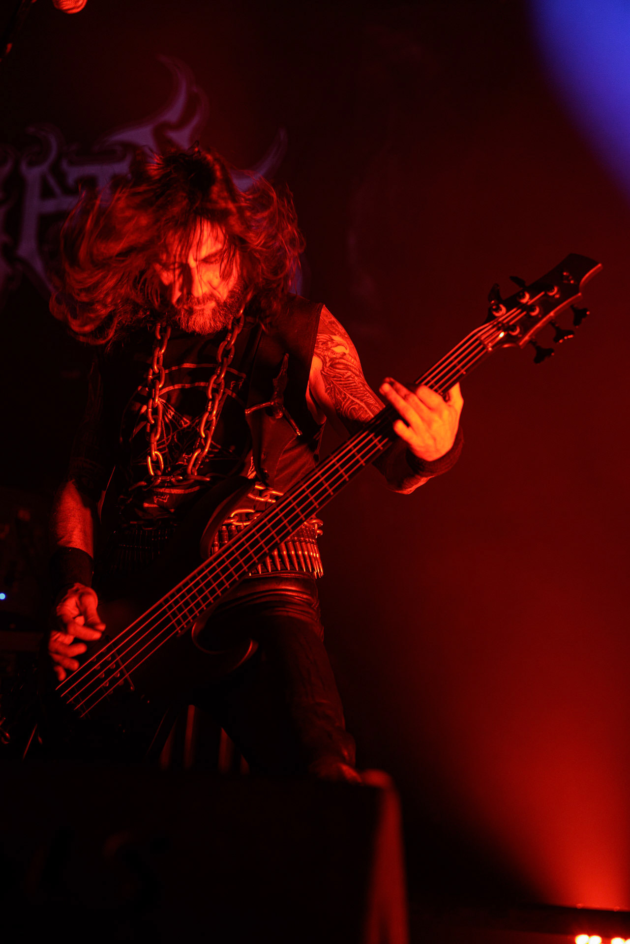 18.02.2022r - Azarath - jako gosc specjalny na warszawskim koncercie Vader w Progresji.n/z Marcin Skullripper – wokal, gitara, n/z Bartlomiej Bart Szudek – gitara, n/z Piotr P. Ostrowski – gitara basowa, n/z Zbigniew Inferno Prominski – perkusja, Left Hand Sounds, Knock Out Productions, Massive Music,fot. Andrzej Wasilkiewicz/Reporter