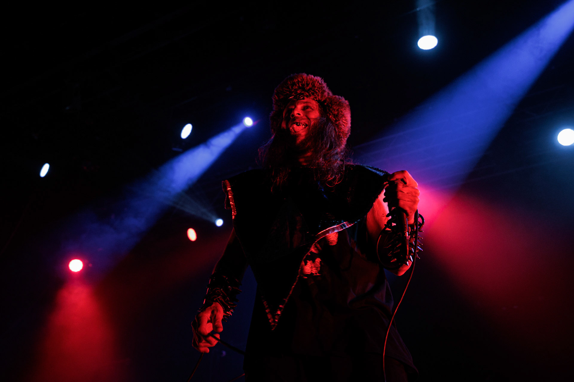 29.04.2022 Otto Von Schirach - nadrealna muzyka elektroniczna z elementami noise, gore grind, hip-hop, death metal. n/z Otto Von Schirach Produkcja Knock Out Productions, klub Progresja.Wytwornia Ipecac,fot. Andrzej Wasilkiewicz/Reporter