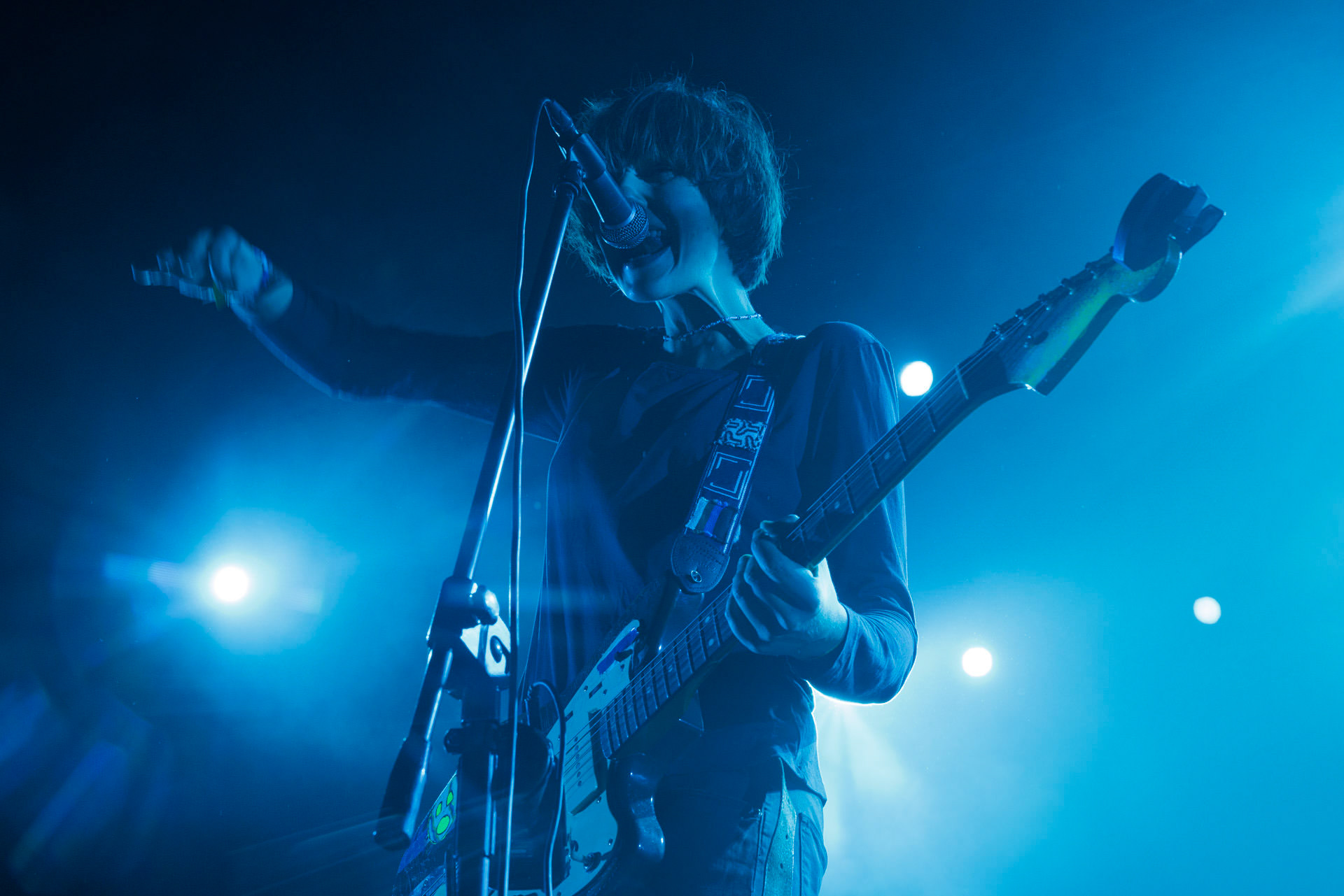 16.11.2021 The Pau koncert Warszawa Palladium. N/z The Pau gitara, Punkrock, hardcore, rock, alternatywa,fot. Andrzej Wasilkiewicz/REPORTER