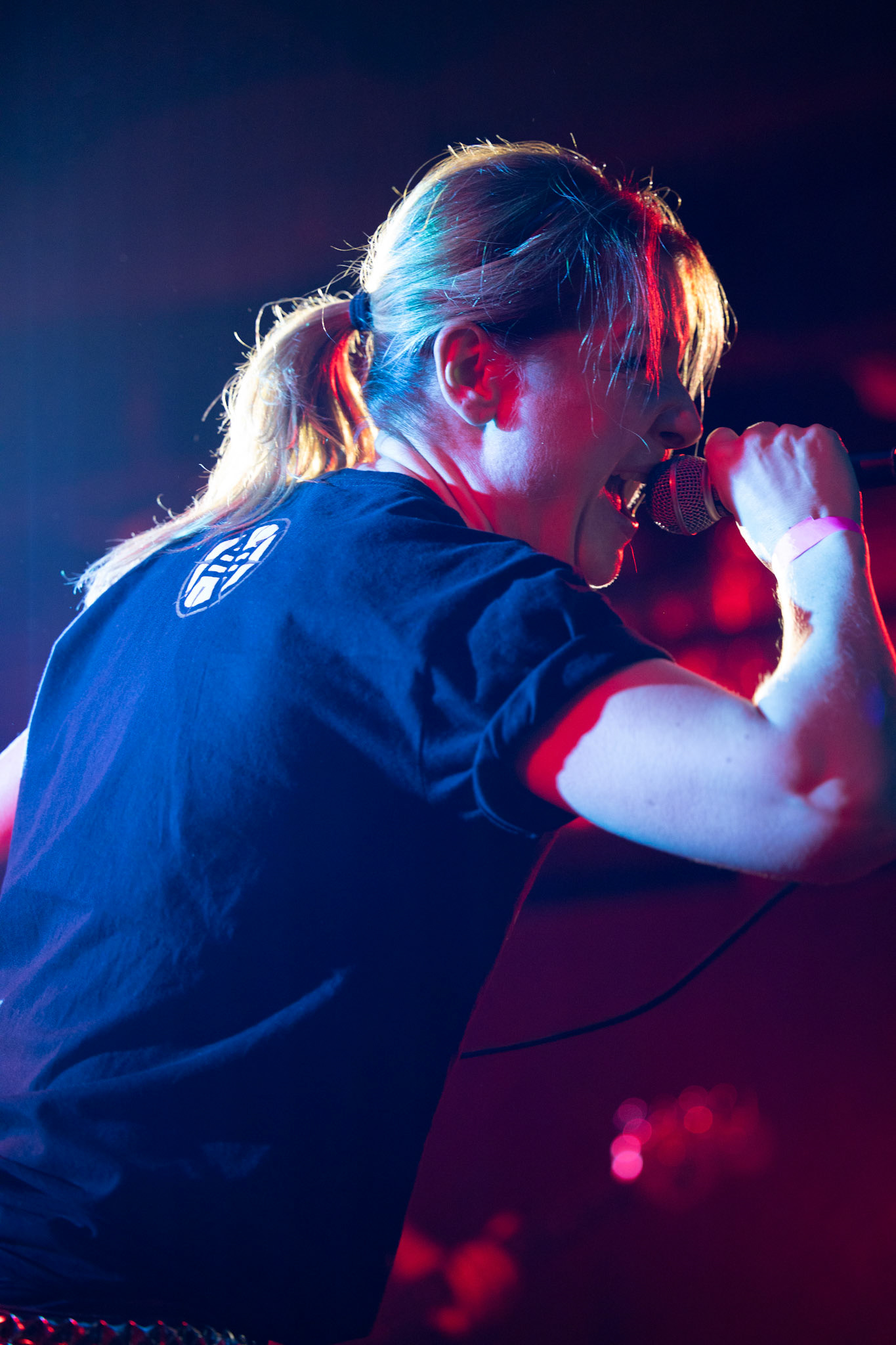 6.12.2019 Warszawa Klub Proxima KMKZ suport Dezertera
N/z Agnieszka Karłowicz wokal 
fot. Andrzej Wasilkiewicz/REPORTER