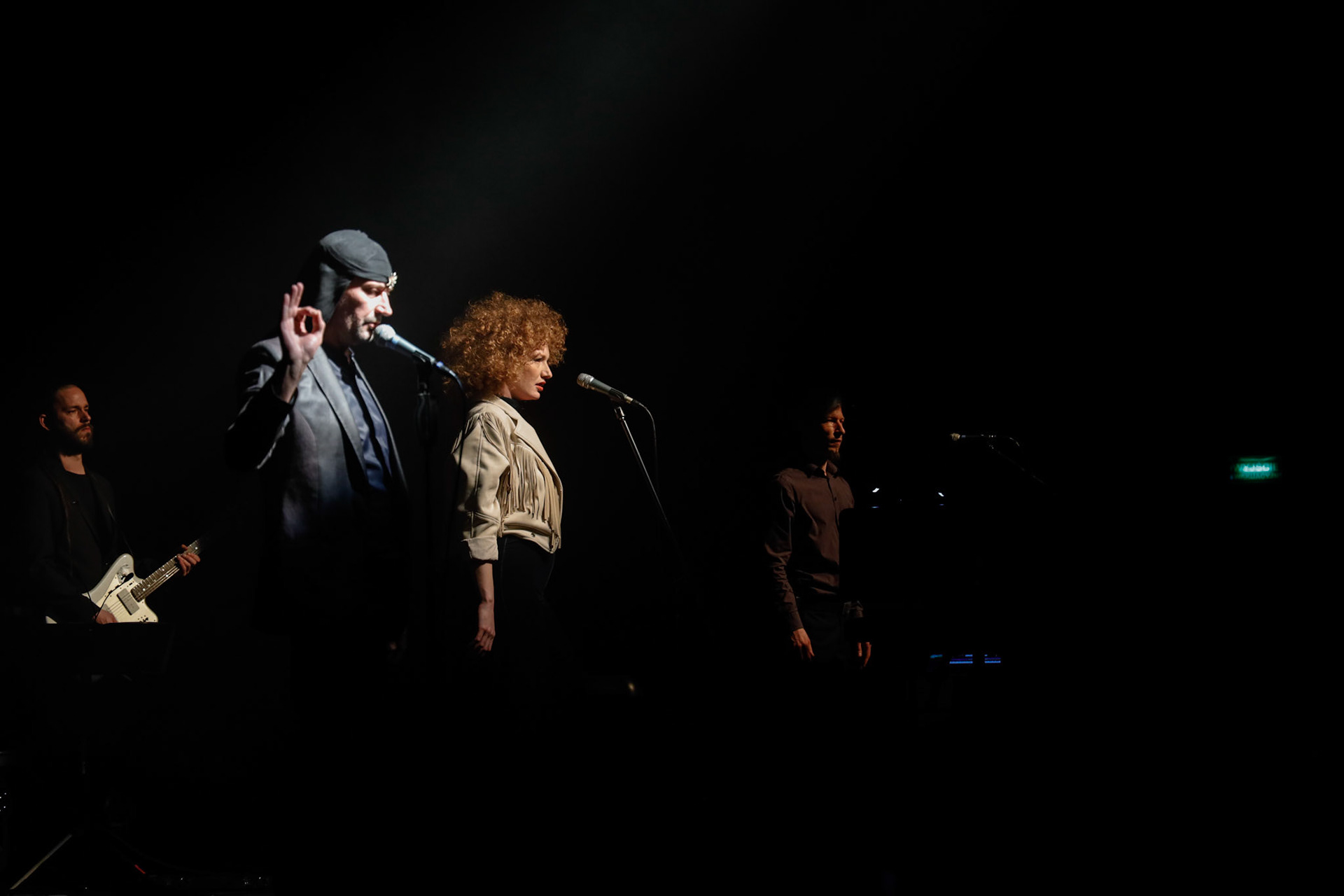 25.02.2019 LAIBACH - koncert warszawska Progresja,  
fot. Andrzej Wasilkiewicz/Reporter