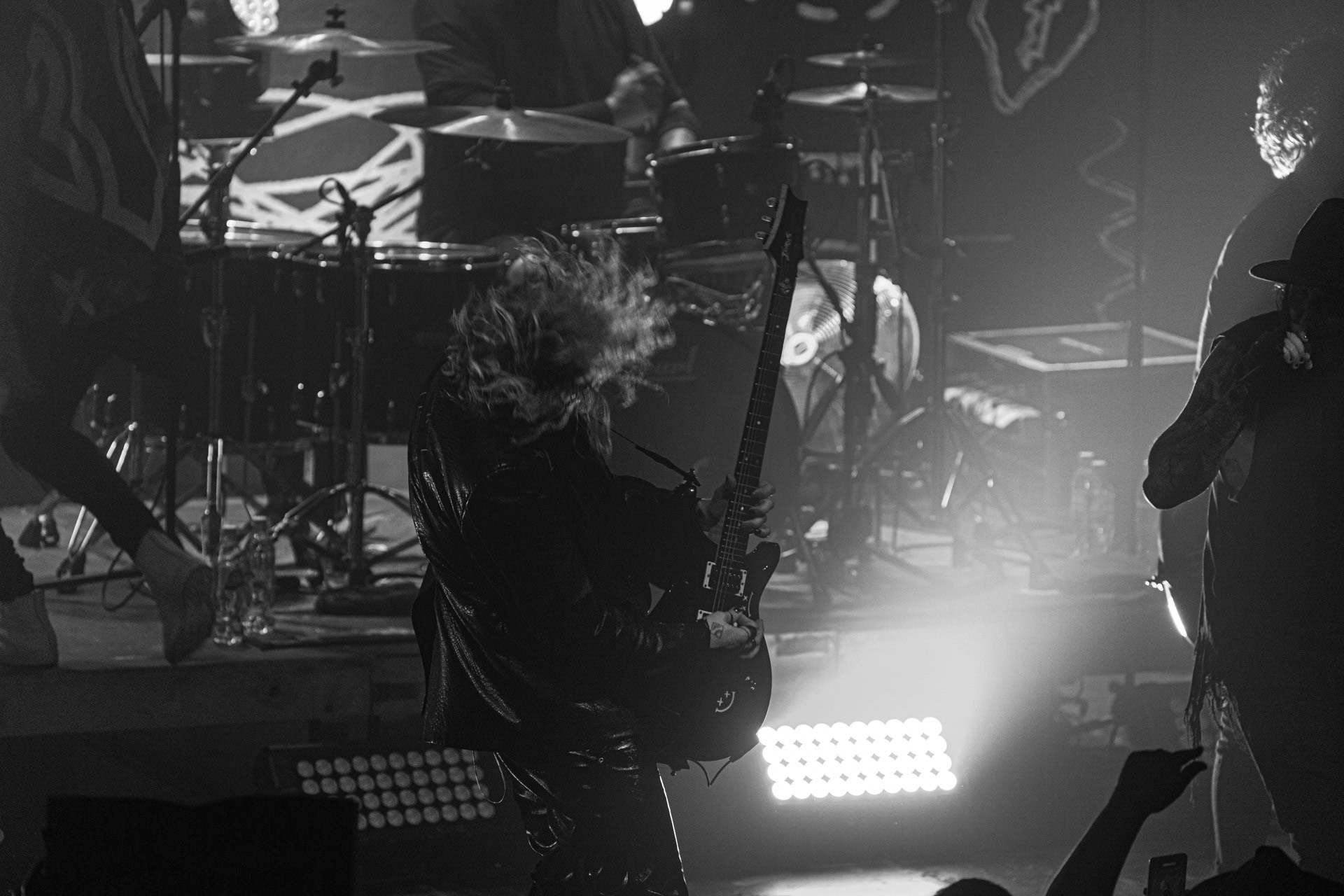 1.10.2022 Blind Channel – finski zespol rockowy zalozony w 2013 roku w Oulu, reprezentant Finlandii w Konkursie Piosenki Eurowizji 2021. Joel Hokka – vocals,Niko Moilanen – vocals,Joonas Porko – guitar,Olli Matela – bass,Tommi Lalli – drums,Aleksi Kaunisvesi – samples, percussion, DJProdukcja Winiary Bookings, patronat Antyradio, klub Progresja, Century Media,fot. Andrzej Wasilkiewicz/Reporter