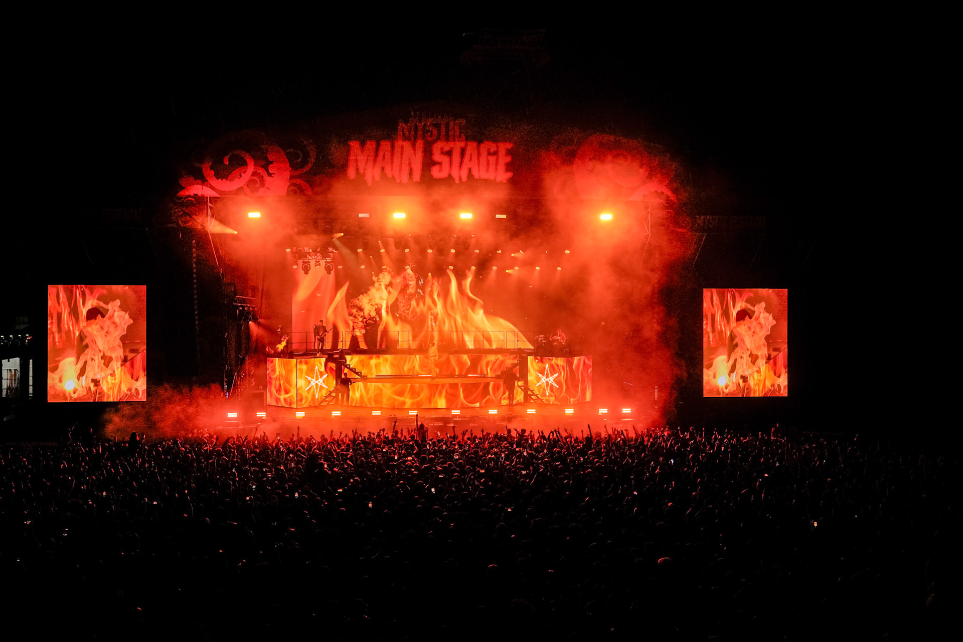 8.06.2024 BRING ME THE HORIZON - Mystic Festival 2024 Gdansk. Dzień trzeci. fot. Andrzej Wasilkiewicz/Reporter