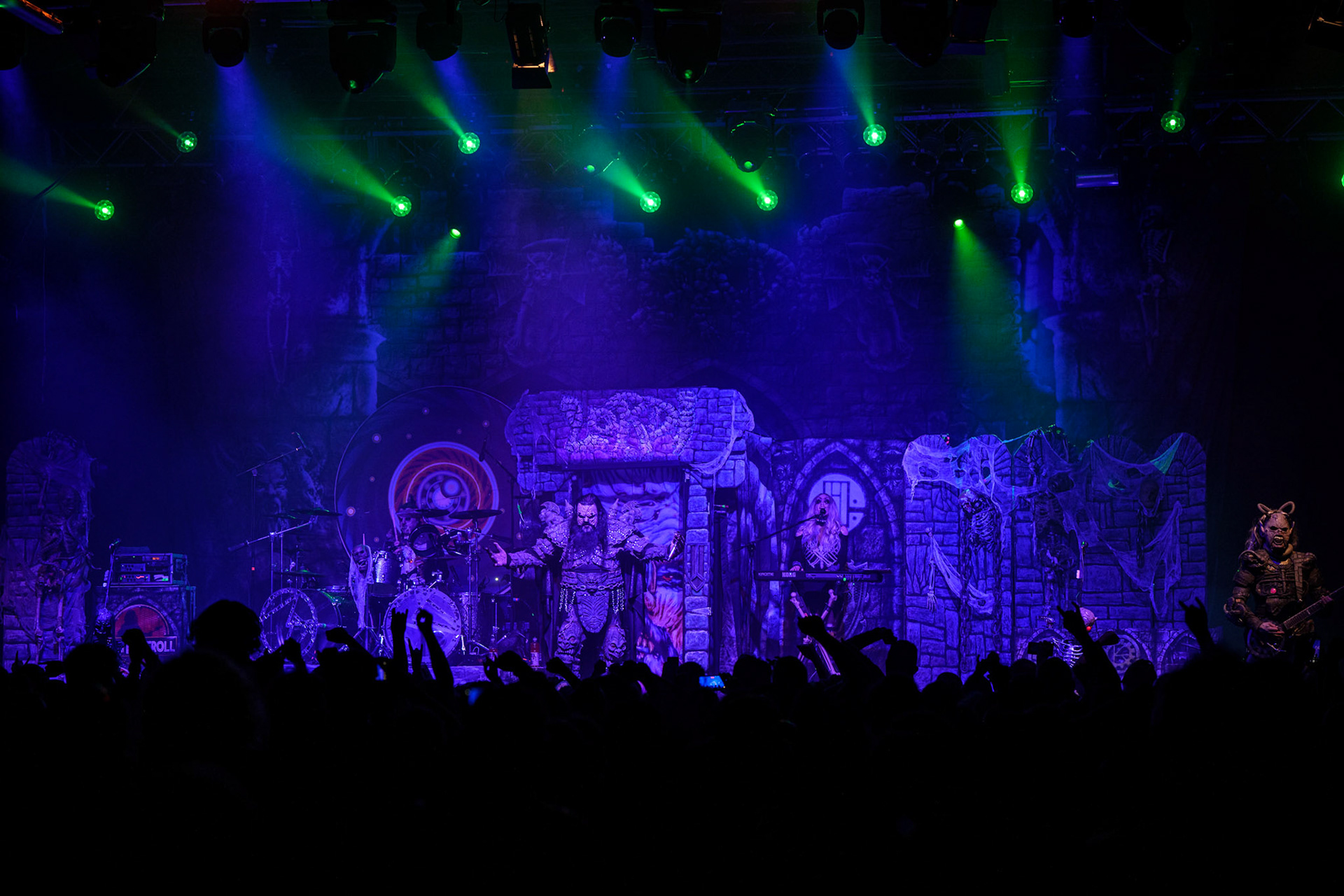 2024.03.21 LORDI (Finlandia) heavy metal, hard rock. Warszawa Progresja, Knock Out Productions, fot. Andrzej Wasilkiewicz/Reporter