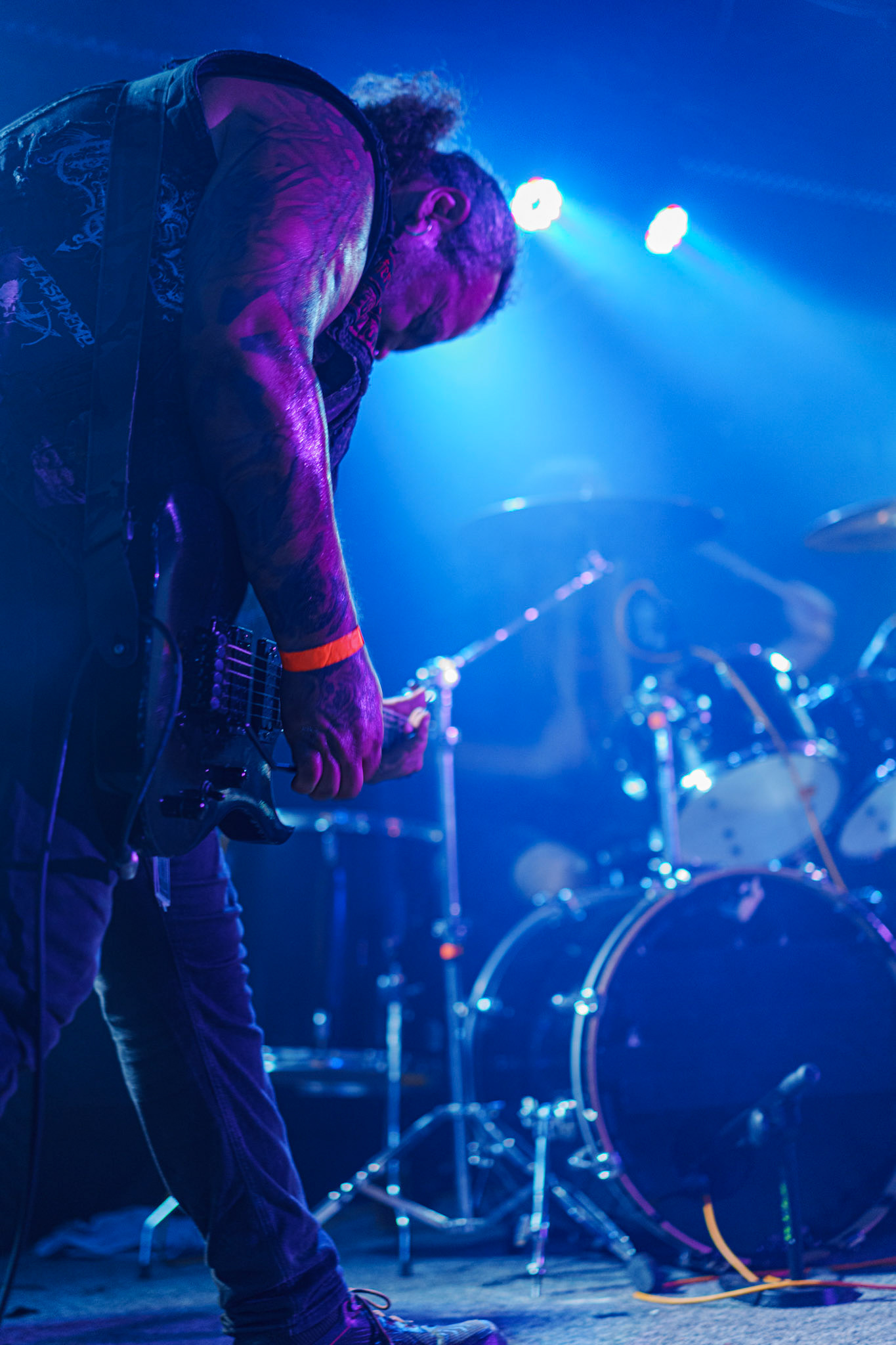 15.07.2023 - VIOLENTOR -Italy, Thrash Metal, Anti-society, - Warszawa, klub Potok. fot. Andrzej Wasilkiewicz/kaziq.com