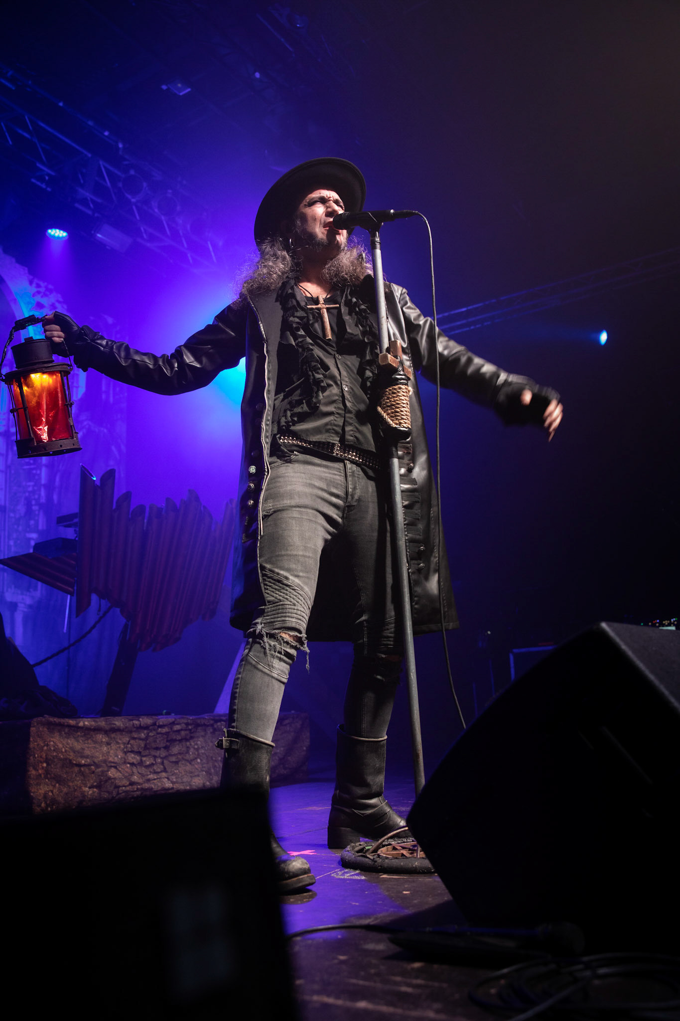 25.11.2019 Warszawa Klub Progresja Europejska Trasa Moonspell z Rotting Christ 2019
koncert Moonspell
N/z Fernando Langsuyar Ribeiro wokal  
N/z Ricardo Amorim gitara  
N/z Pedro Passionis Paixăo instrumenty klawiszowe  
N/z Miguel Mike Gaspar perkusja  
N/z Aires Pereira gitara basowa 
fot. Andrzej Wasilkiewicz/REPORTER