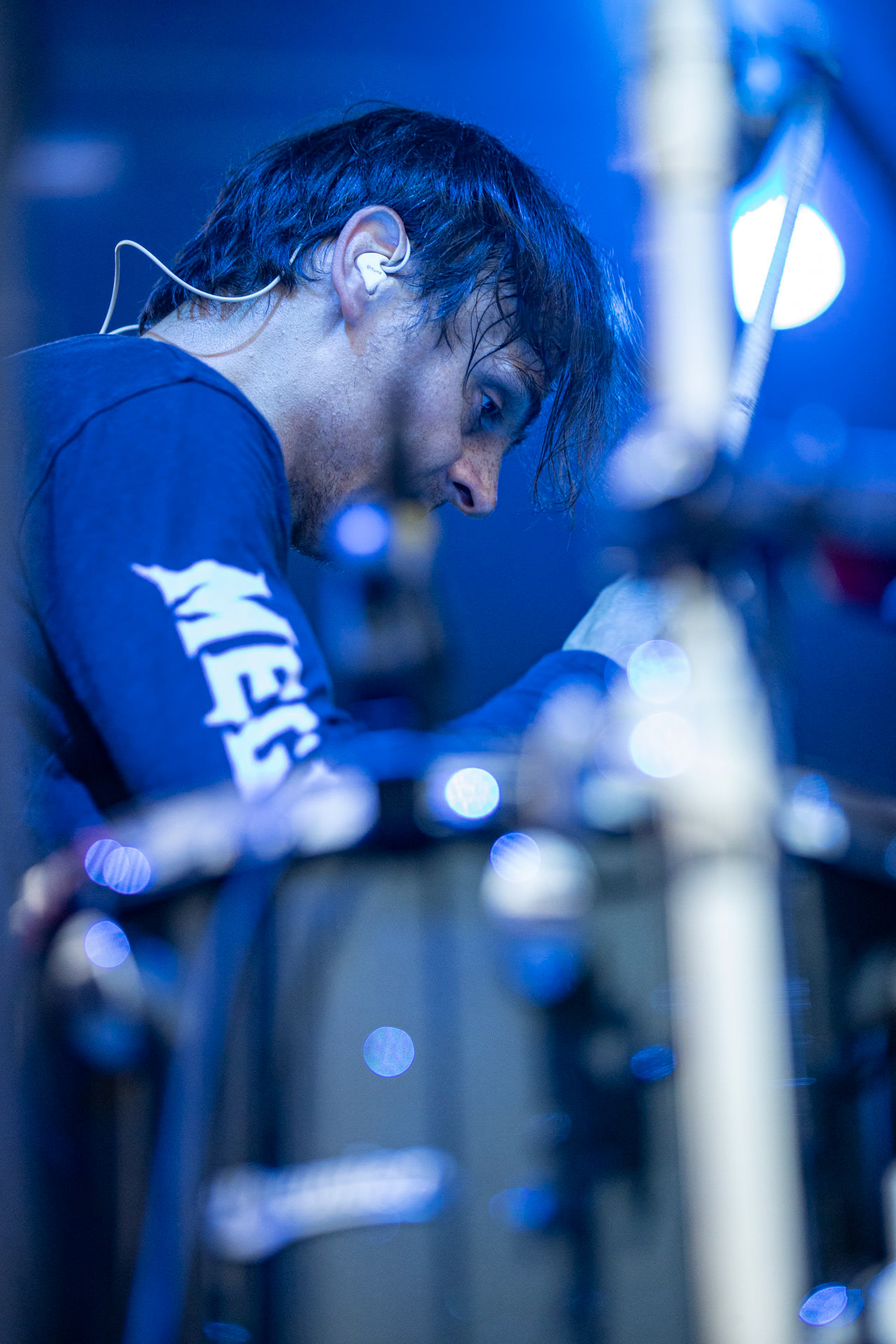 Koncert Luxtorpeda 10 urodziny. Warszawa Progresja.Gramy do Woli.n/z.Tomasz „Krzyżyk” Krzyżaniak – perkusjaFot. Andrzej kaziq Wasilkiewicz/Reporter