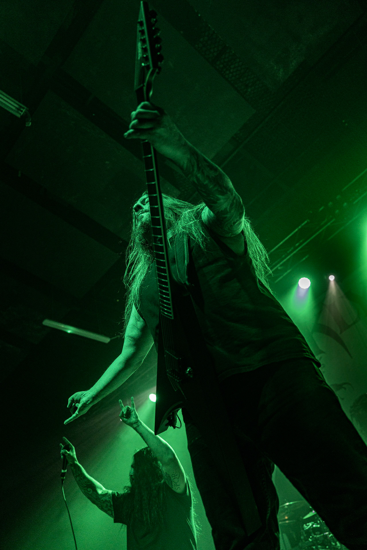 14.04.2023 Kataklysm - kanadyjski melodic death metal. Knock Out Productions, klub Progresja Warszawa. fot. Andrzej Wasilkiewicz/kaziq.com