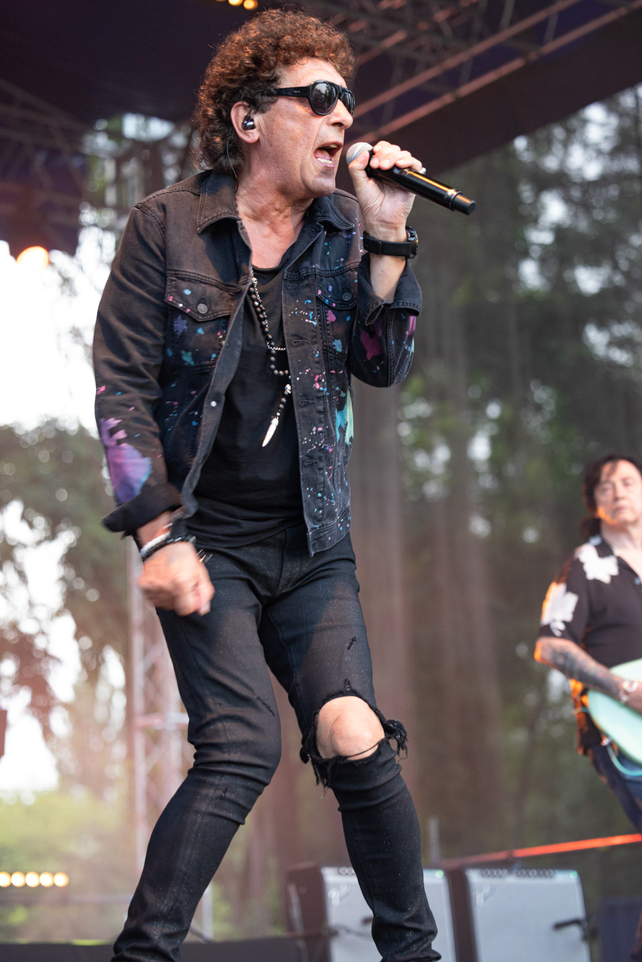 Koncerty Lady Pank w ramach urodzinowej trasy LP40 warszawska Pogresja.Gramy do Woli. Polski Rock, pop, soft rock, polska grupa rockowa z czasów PRL.n/z. Jan Borysewicz – gitara,  n/z. Janusz Panasewicz – wokal, n/z. Kuba Jabłoński – perkusja n/z. Krzysztof Kieliszkiewicz – gitara basowa, n/z. Michał Sitarski – gitara, stały sideman, n/z. Wojtek Olszak – instrumenty klawiszowe, Fot. Andrzej kaziq Wasilkiewicz/Reporter