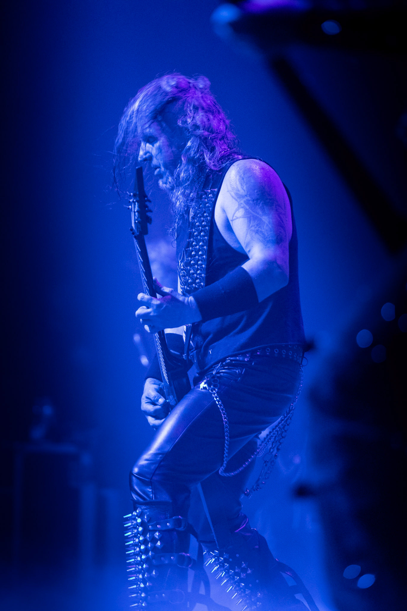 Legendy Metalu Vader - Death Metal - koncert Legendy Metalu w warszawskiej Progresji, 
Peter: Guitar + Vocals
Pajak: Guitar
Hal: Bass
James: Drums
fot. Andrzej kaziq Wasilkiewicz/Reporter