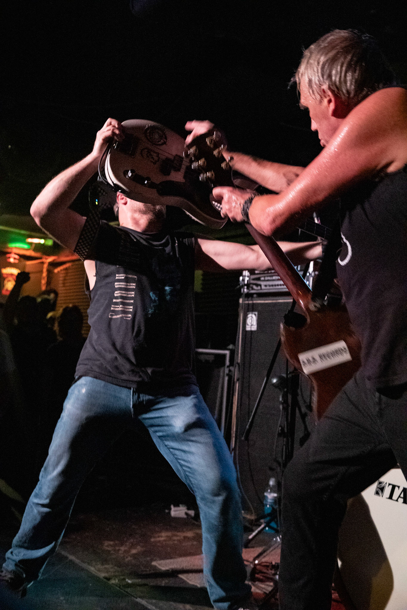 8.08.2019. D.O.A. - kanadyjska legenda punkrocka w warszawskim Pogłosie.
D.O.A. - Kanada, Vancouver, punk rock band, hardcore punk, 
Joe Keithley - vocals, guitar 
Mike Hodsall - bass 
Paddy Duddy - drums 
Produkcja Boredom Booking
fot. Andrzej kaziq Wasilkiewicz/Reporter