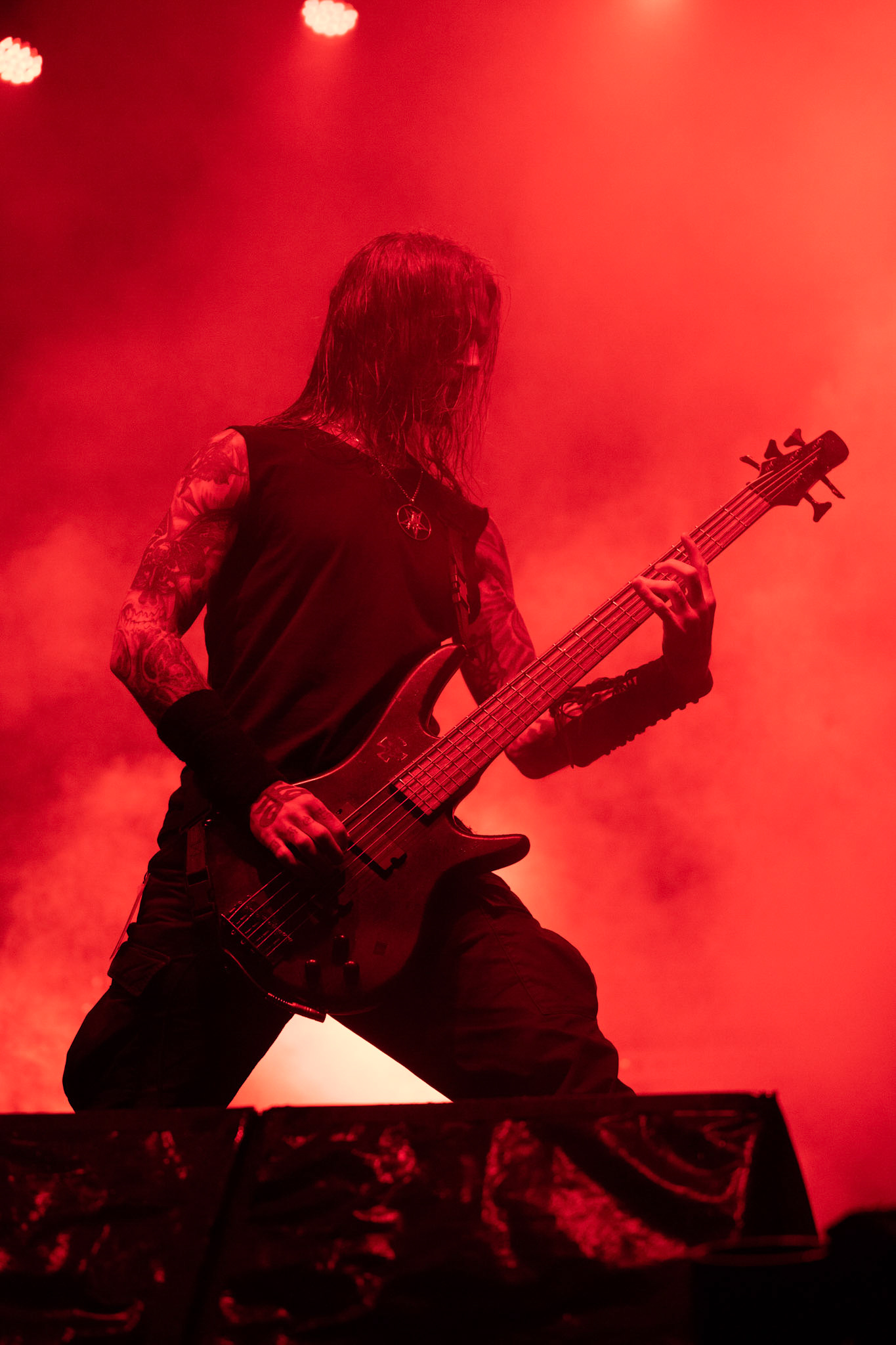 Marduk, koncert w ramach Blitzkrieg MMXX warszawska Progresja, black metal, Szwecja, Massive Music Rock The Nation America.fot. Andrzej kaziq Wasilkiewicz/Reporter