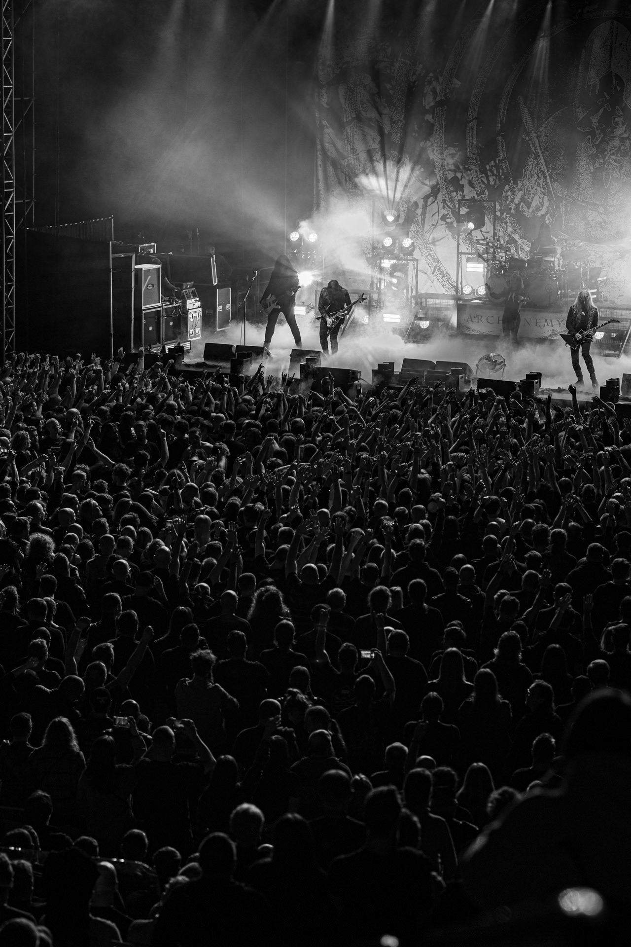 19.10.2022 ARCH ENEMY  - The European Siege 2022,Spodek Katowice Poland,fot. Andrzej Wasilkiewicz/Reporter