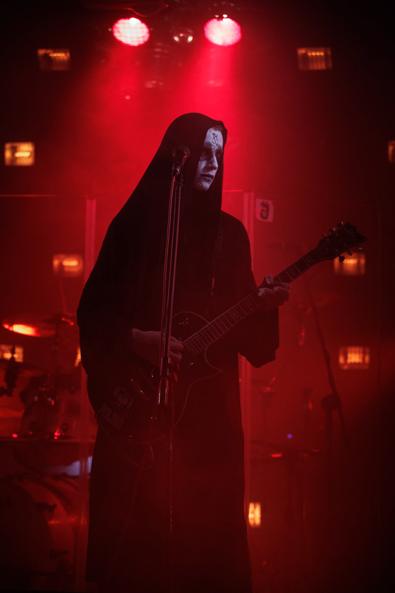 8.01.2022 Amalekim blackmetal, pure black metal.Koncert Czwarta Fala MMXXII klub VooDoo Warszawa.Fot. Andrzej Wasilkiewicz/Reporter