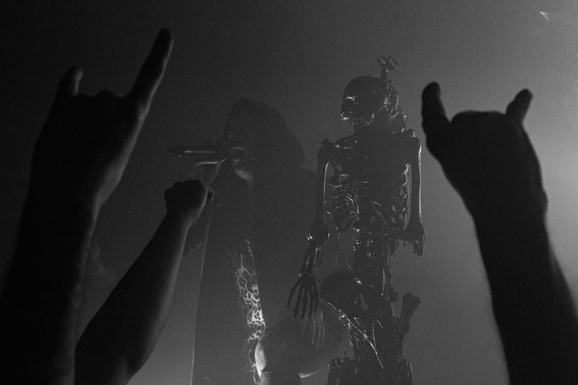 14.02.2020 Warszawa THY ART IS MURDER (Nuclear Blast / Australia) - death metal, deathcore fot. Andrzej Wasilkiewicz/REPORTER