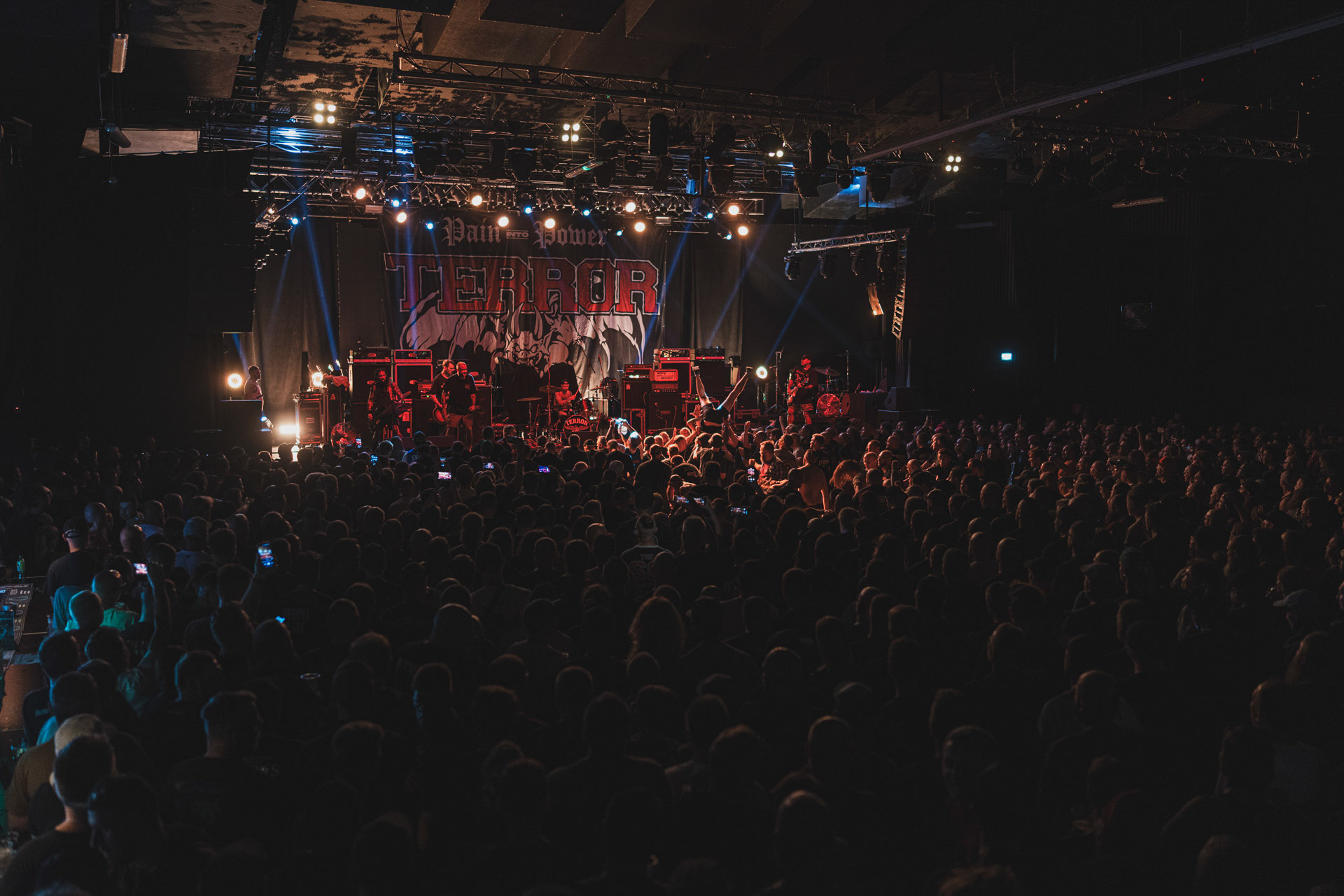 8.08.2023 TERROR - Warszawa klub Progresja,Produkcja Knock Out Productions. fot. Andrzej Wasilkiewicz/kaziq.com