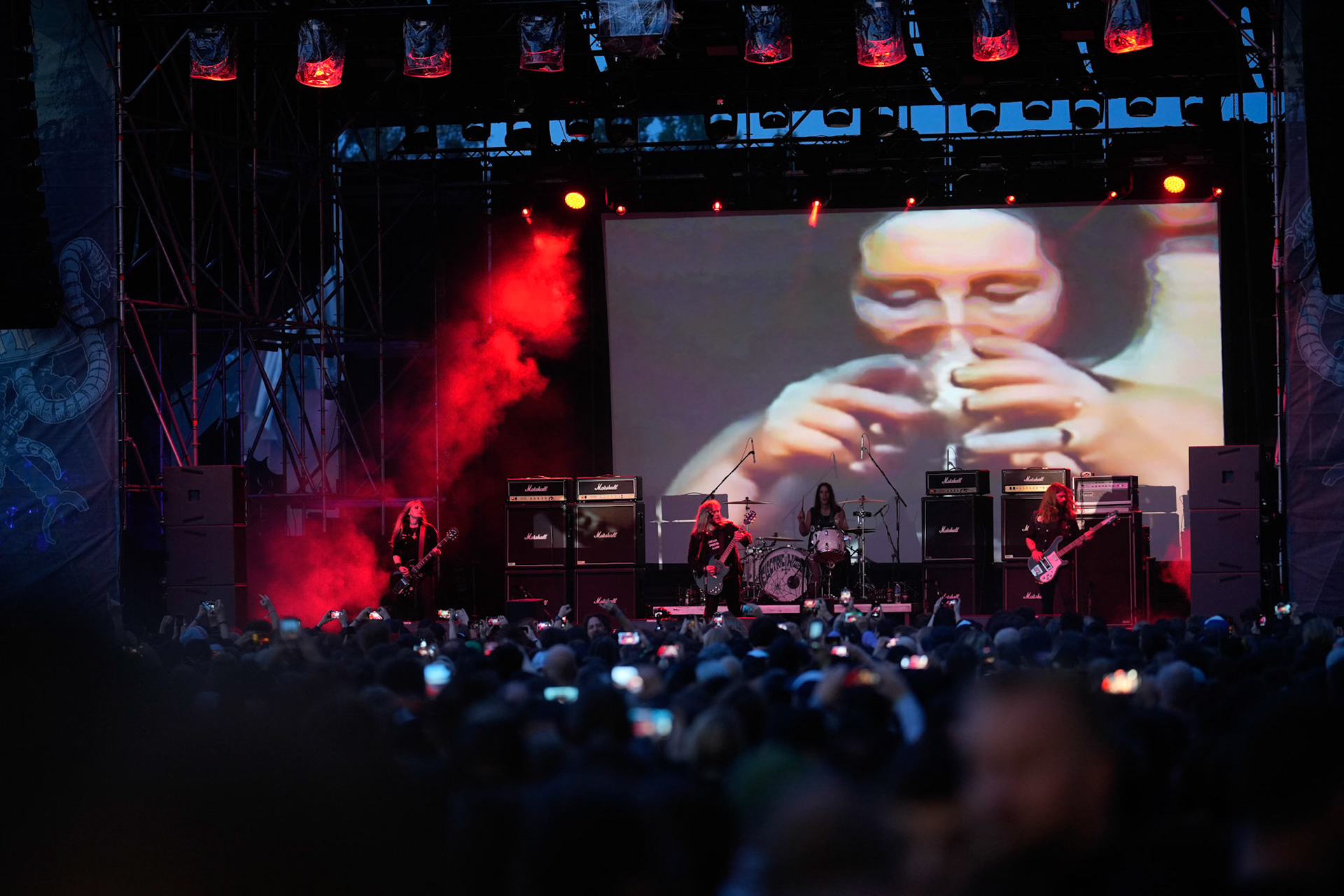 9.06.2023 Electric Wizard dzien drugi festiwaluMystic Festival 2023, Stocznia Gdanska fot. Andrzej Wasilkiewicz/Reporter