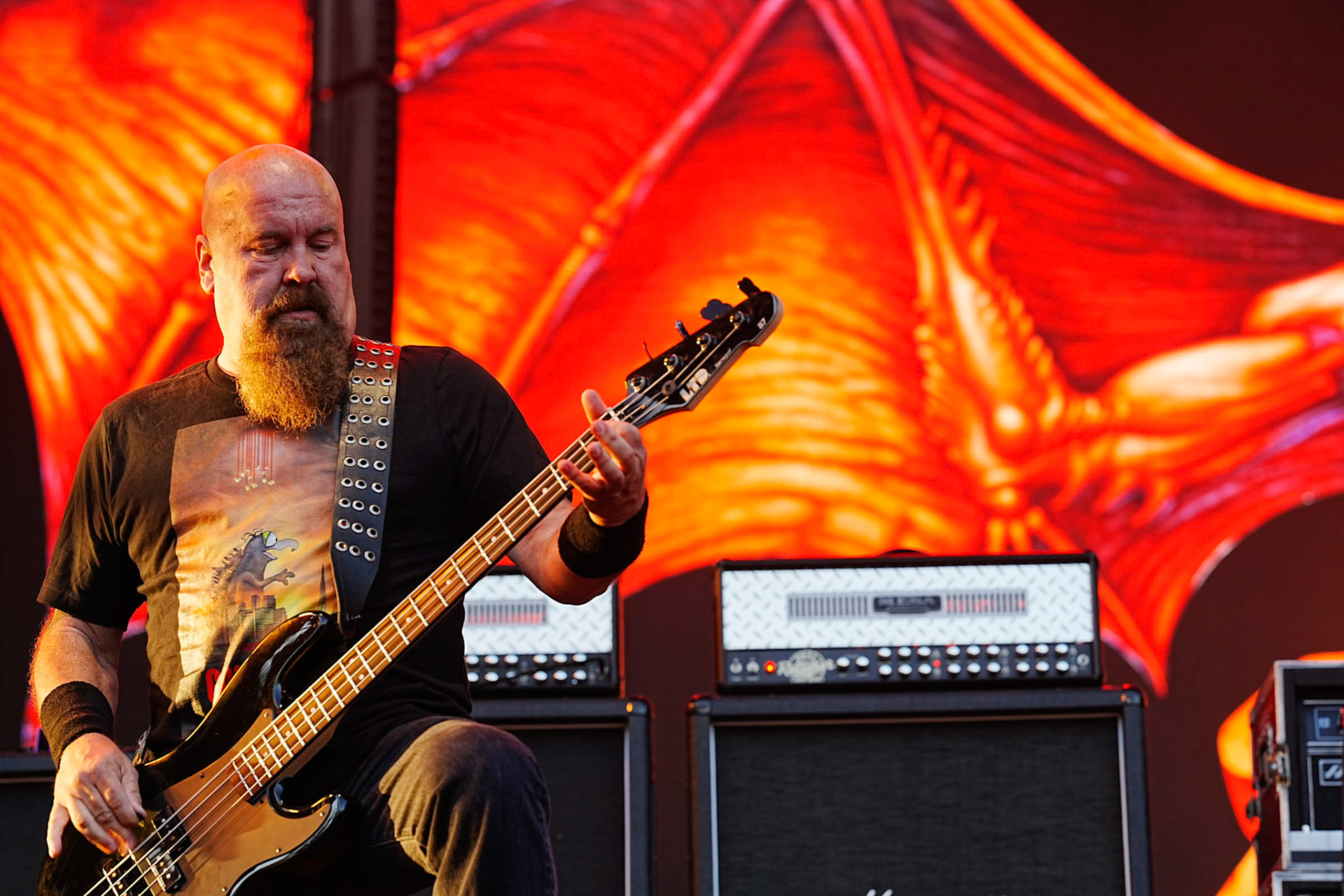 10.06.2023 Dark Angel trzeci dzien festiwaluMystic Festival 2023, Stocznia Gdanska fot. Andrzej Wasilkiewicz/Reporter