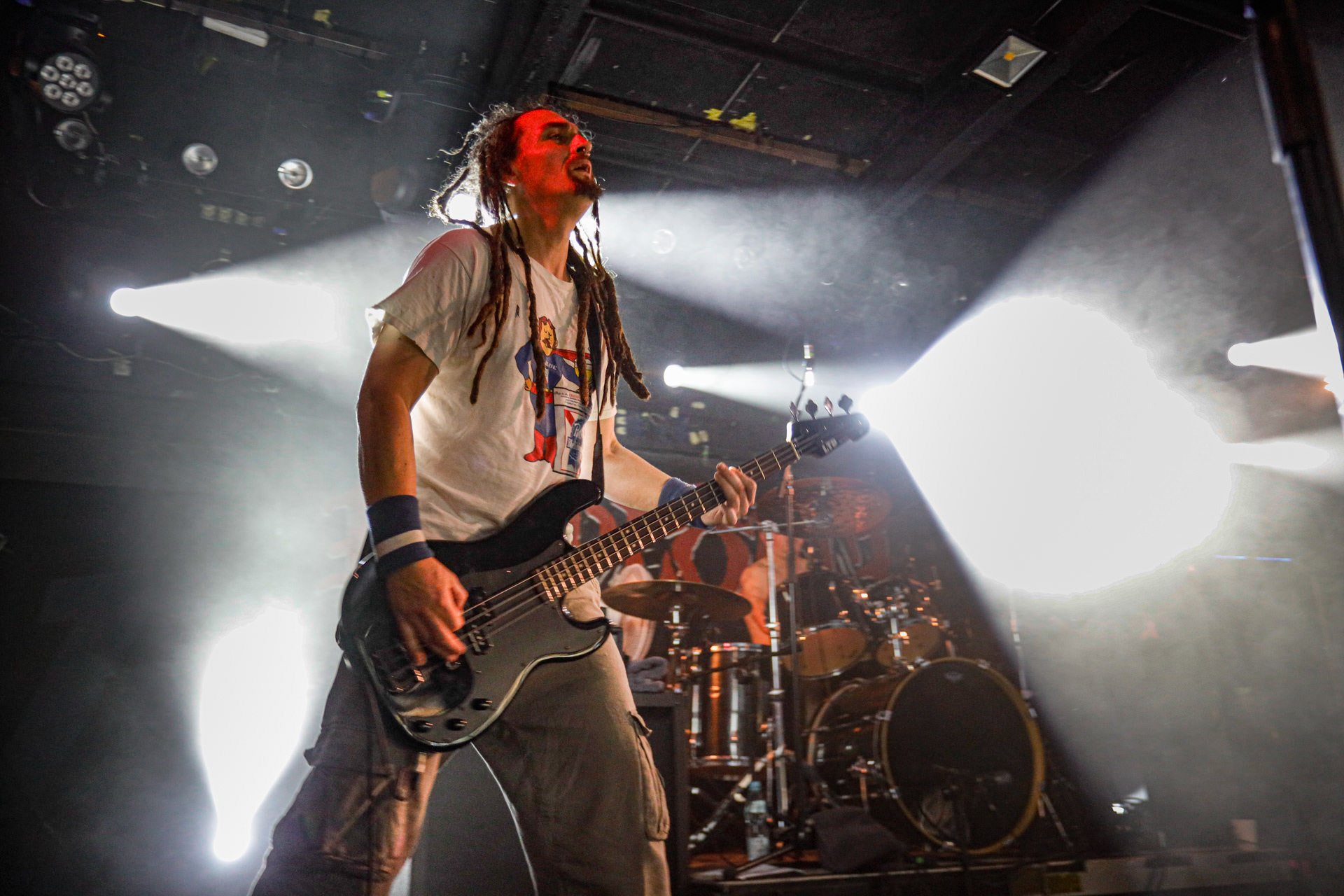 25.08.2022 The Exploited - legenda drugiej fali punk rocka na koncercie w warszawskiej Proximie.Weterani punk rock, hardcore punk, crossover thrash z Edynburga w składzie:Wattie Buchan – wokal, Irish Rob – bas,Willie Buchan – perkusja,Robbie Steedo Davidson - gitara,Produkcja: Noise Annoys Booking Agency and Records, Boredom Booking. fot. Andrzej Wasilkiewicz/Reporter