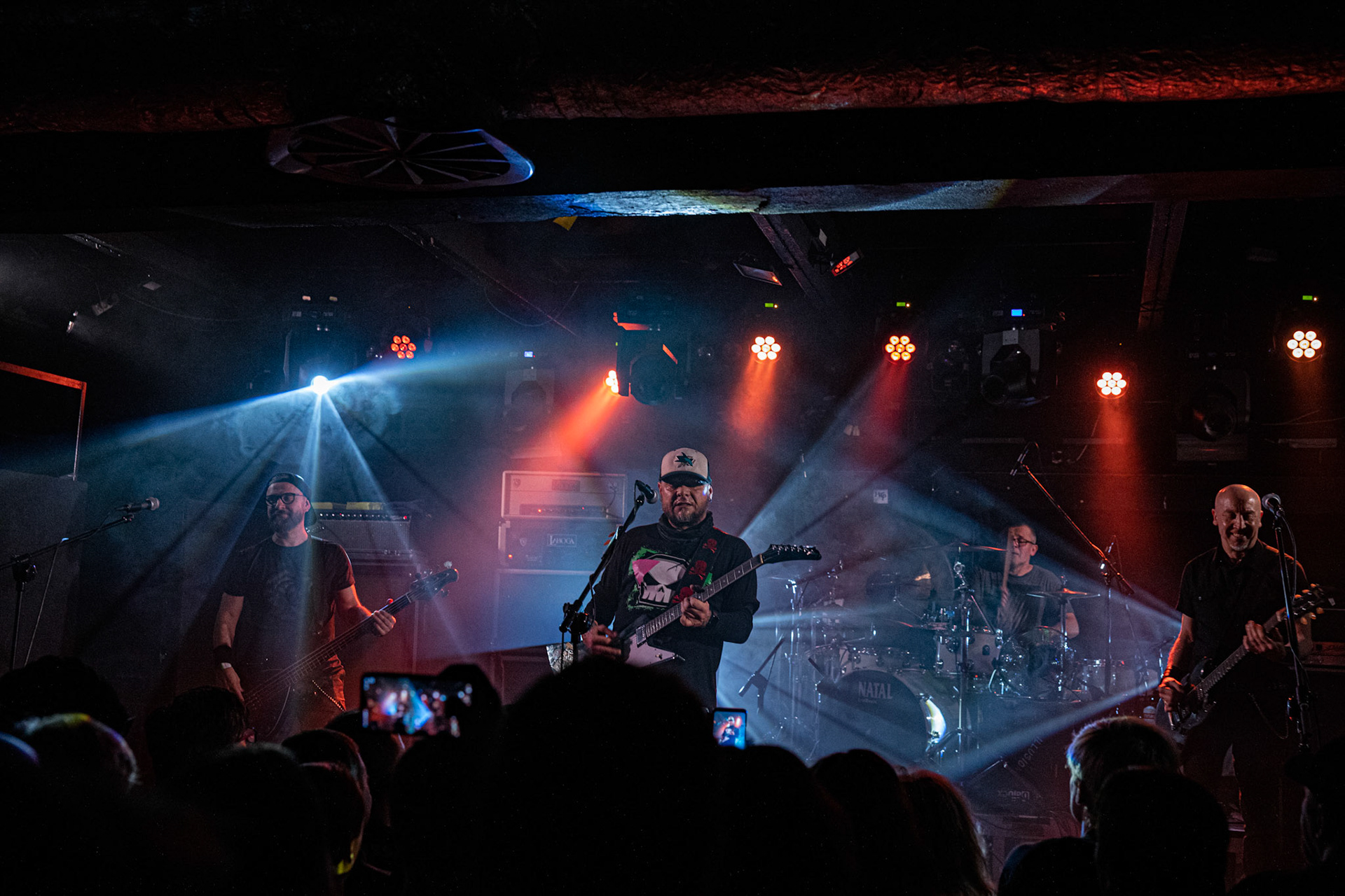 02.02.2020 Koncert Illusion w warszawskiej Proximie. 
n/z Paweł Herbasch – perkusja
n/z Tomasz Lipnicki – gitara, wokal,
n/z Jerzy Rutkowski – gitara
n/z Jarosław Śmigiel – gitara basowa
Polski grunge, hardcore, hardrock, Winiary Bookings fot. Andrzej Wasilkiewicz/REPORTER