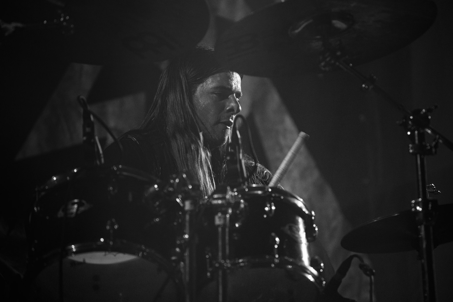 15.12.2019 koncert szwajcarskiego zespołu Bölzer, Merry Christless 2019, Warszawa Klub Progresja,
black metal, death metal,
n/z HzR Fabian Wyrsch – perkusja,
New Aeon Musick, Knock Out Productions
fot. Andrzej Wasilkiewicz/REPORTER