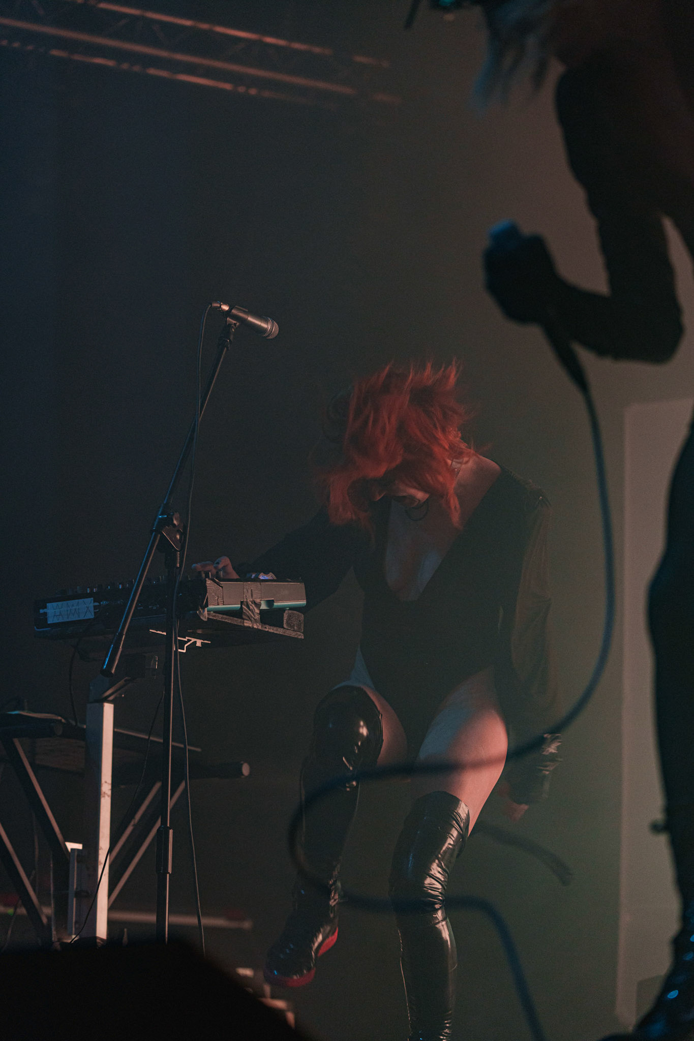 22.10.2021 Chris Corner - jako IAMX, klub Progresja, Warszawa. fot. Andrzej Wasilkiewicz/Reporter