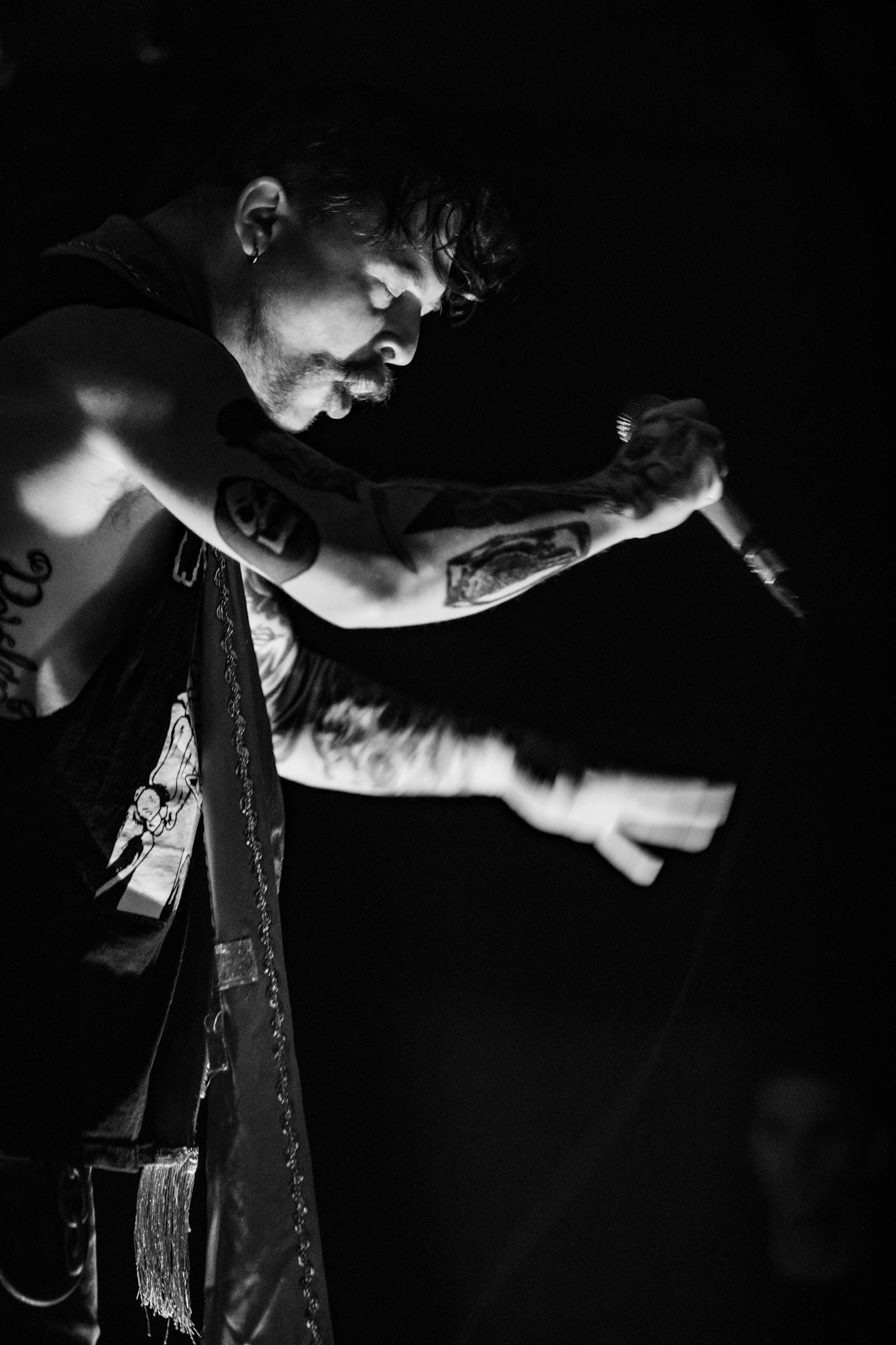 Hostia koncert w Warszawie, trasa Innowiercy Tour 2019
death, grind, groove,
vocals - St Sixtus
guitars - St Anacletus
drums - St Evaristus
bass - St Xyxtus
Knock Out Productions
fot. Andrzej Wasilkiewicz/REPORTER