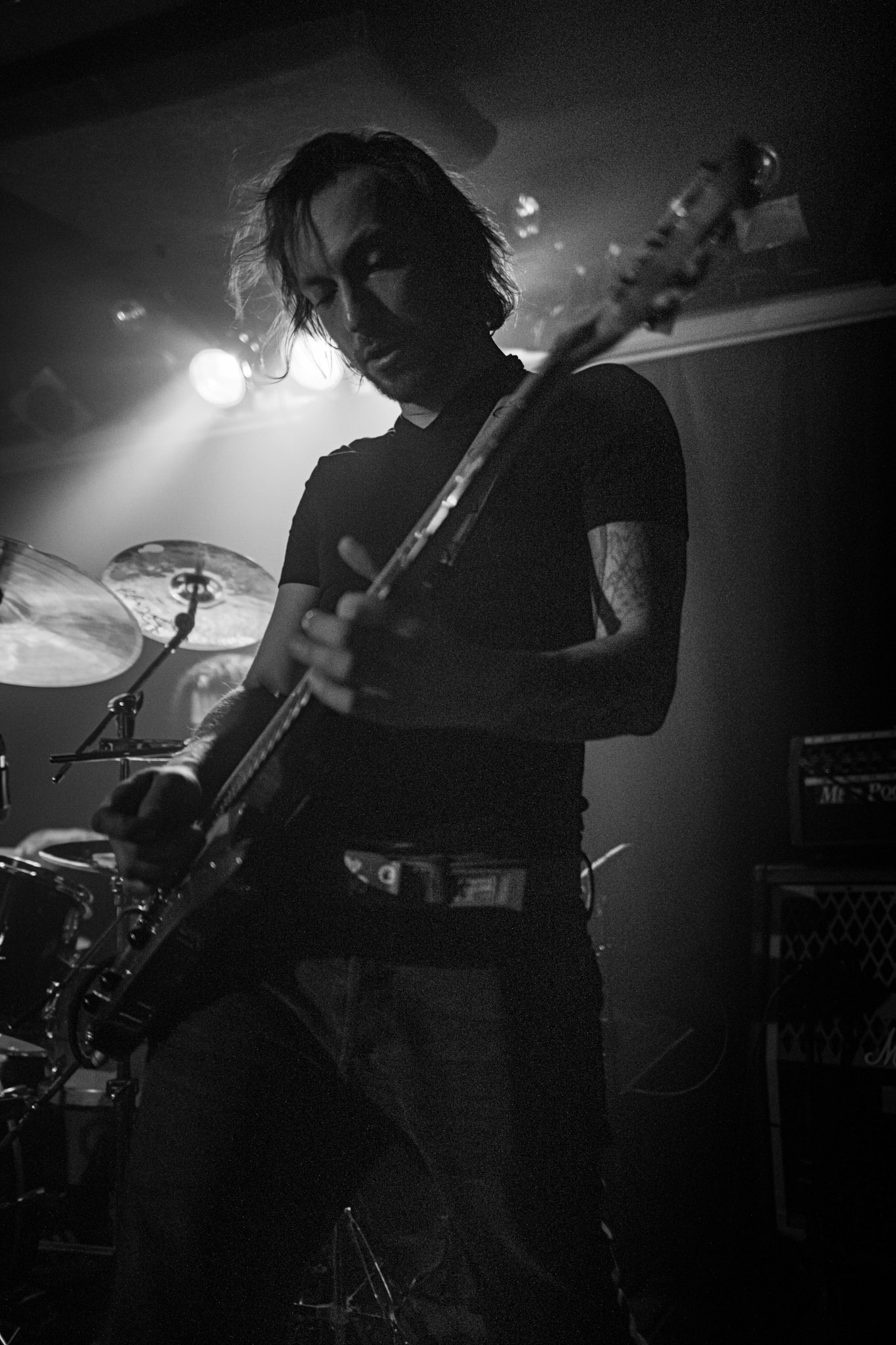 Koncert 4dots - 20.12.2019 Warszawa Klub Pogłos, n/z W. Jarawka guitar, Post something, Post something else, fot. Andrzej Wasilkiewicz/REPORTER