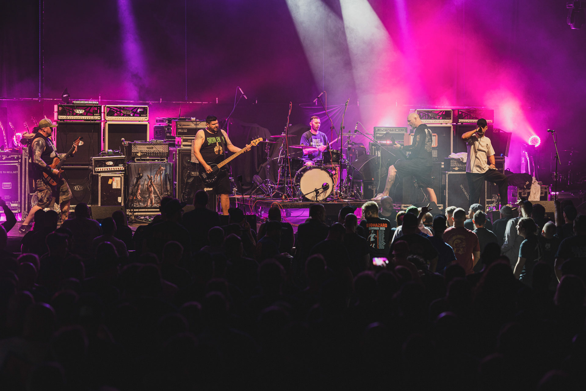 8.08.2023 SCHIZMA - Warszawa klub Progresja,Produkcja Knock Out Productions. fot. Andrzej Wasilkiewicz/kaziq.com