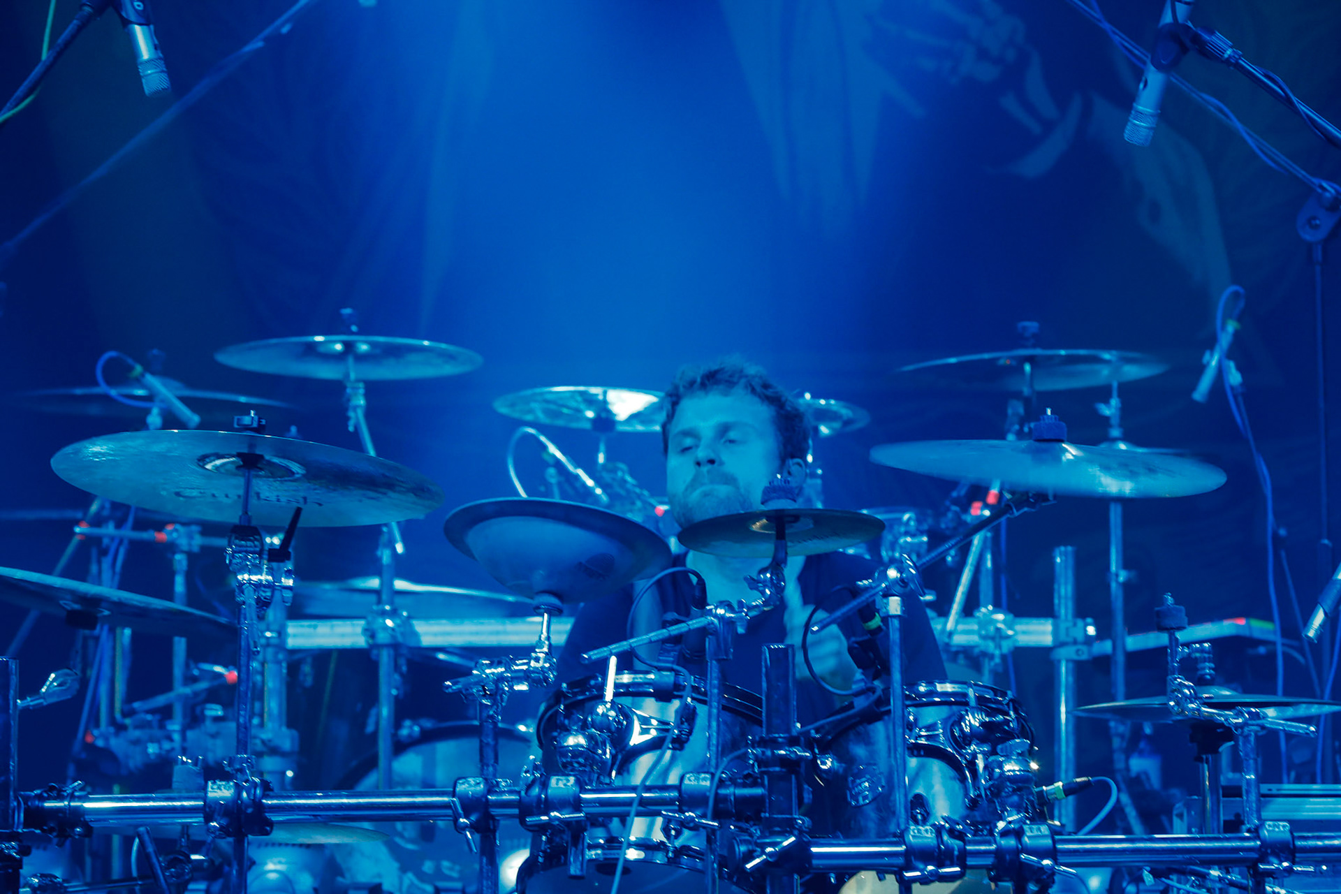 30.11.2018 Knock Out Tour 2018 - Warszawa Progresja - DROWN MY DAY deathcore, metalcore, death metal, 

Maciek "Groov" Korczak wokal, 
Arkadiusz Antosz gitara basowa, 
Sergiusz Smolnicki gitara, 
Sławomir Wojtas gitara, 
Kuba Homik perkusja, fot. Andrzej Wasilkiewicz/Reporter