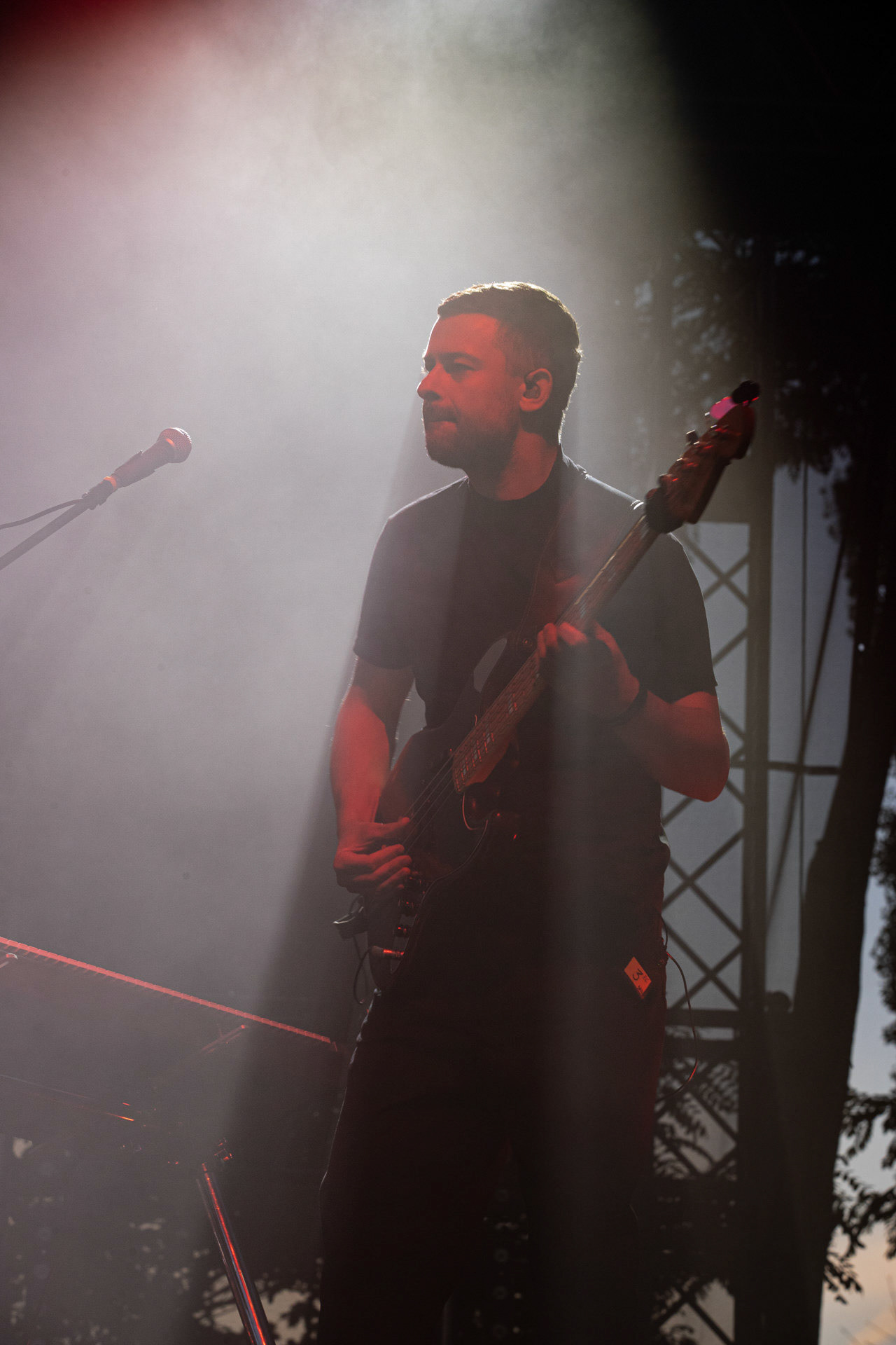 30.07.2021 Agnieszka Chylinska - koncert 25 lat na scenie! Warto bylo szalec. Warszawa Gramy do Woli Progresja.n/z Bartek Krolik – gitara basowa, klawisze,Pop, pop-rock, hardrock, heavy metal,Fot. Andrzej Wasilkiewicz/Reporter