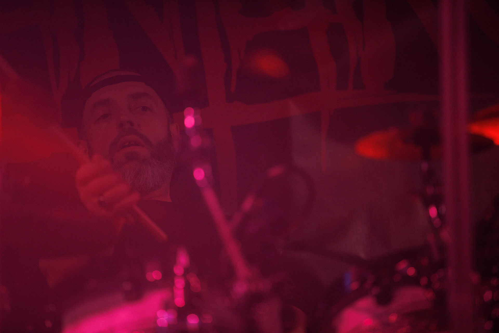 Painthing - death, doom metal.Koncert Czwarta Fala MMXXII klub VooDoo Warszawa.n/z Kuba Grobelny – guitar, vocal, n/z Bartłomiej Kaczor – guitar, n/z Darek Ojdana – keys, n/z Jan Rajkow-Krzywicki – bass,n/z Tomasz Śwital – drums,Fot. Andrzej Wasilkiewicz/kaziq.com