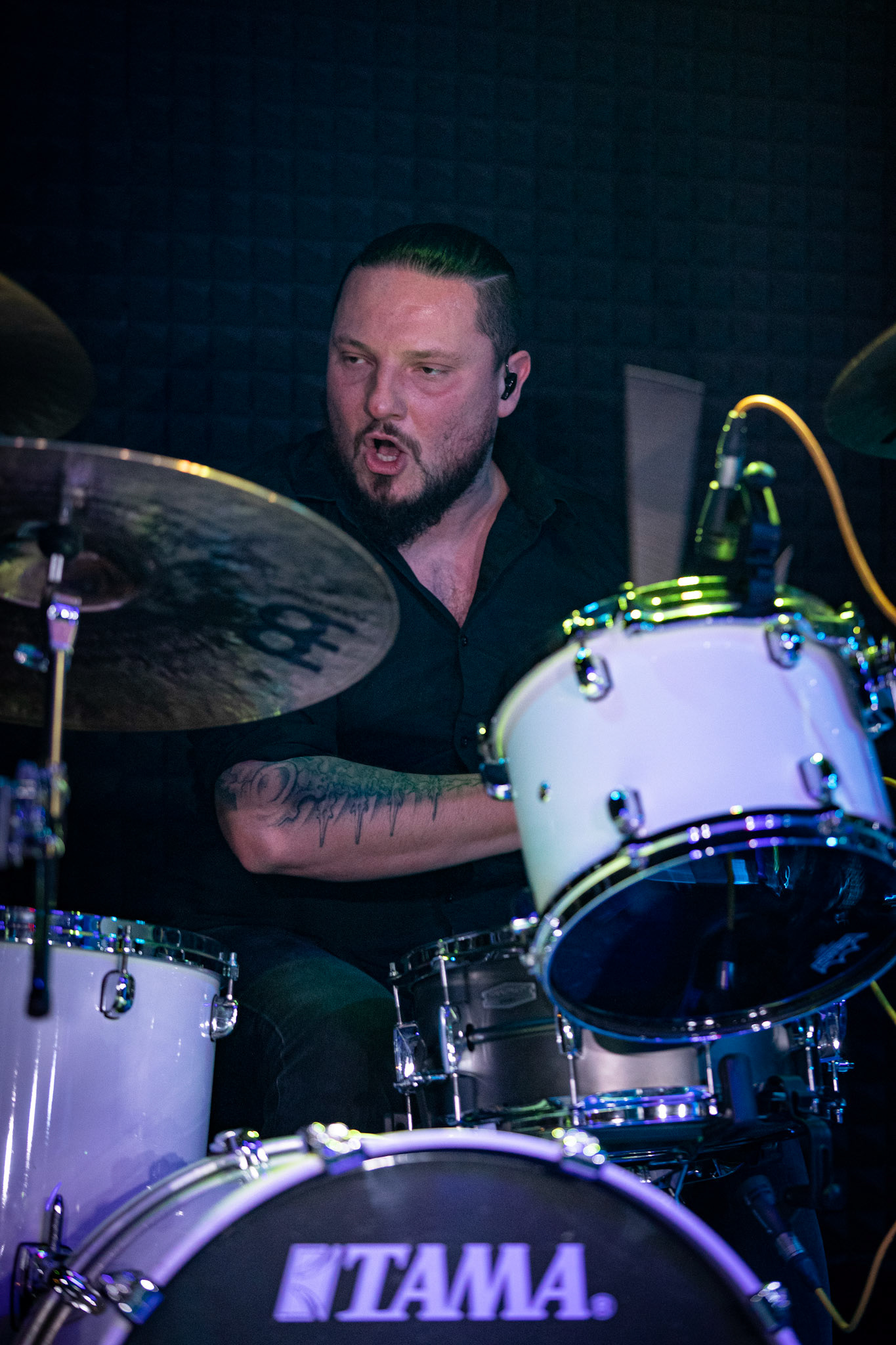 15.02.2020 DANTE - Metalowe Zwierzaki vol.13 - koncert Remont, 
Łukasz „Lucas” Myszkowski (Antigama) - gitara, wokal.
Dariusz „Daray” Brzozowski (Dimmu Borgir, ex Vader) - perkusja.
Tomasz „Yony’ego” Jońca (ex-Obscure Sphinx) - gitara.
Majk Hercberg (Plan, Hedfirst)- bass.
dark hardcore opera, fot. Andrzej Wasilkiewicz/REPORTER