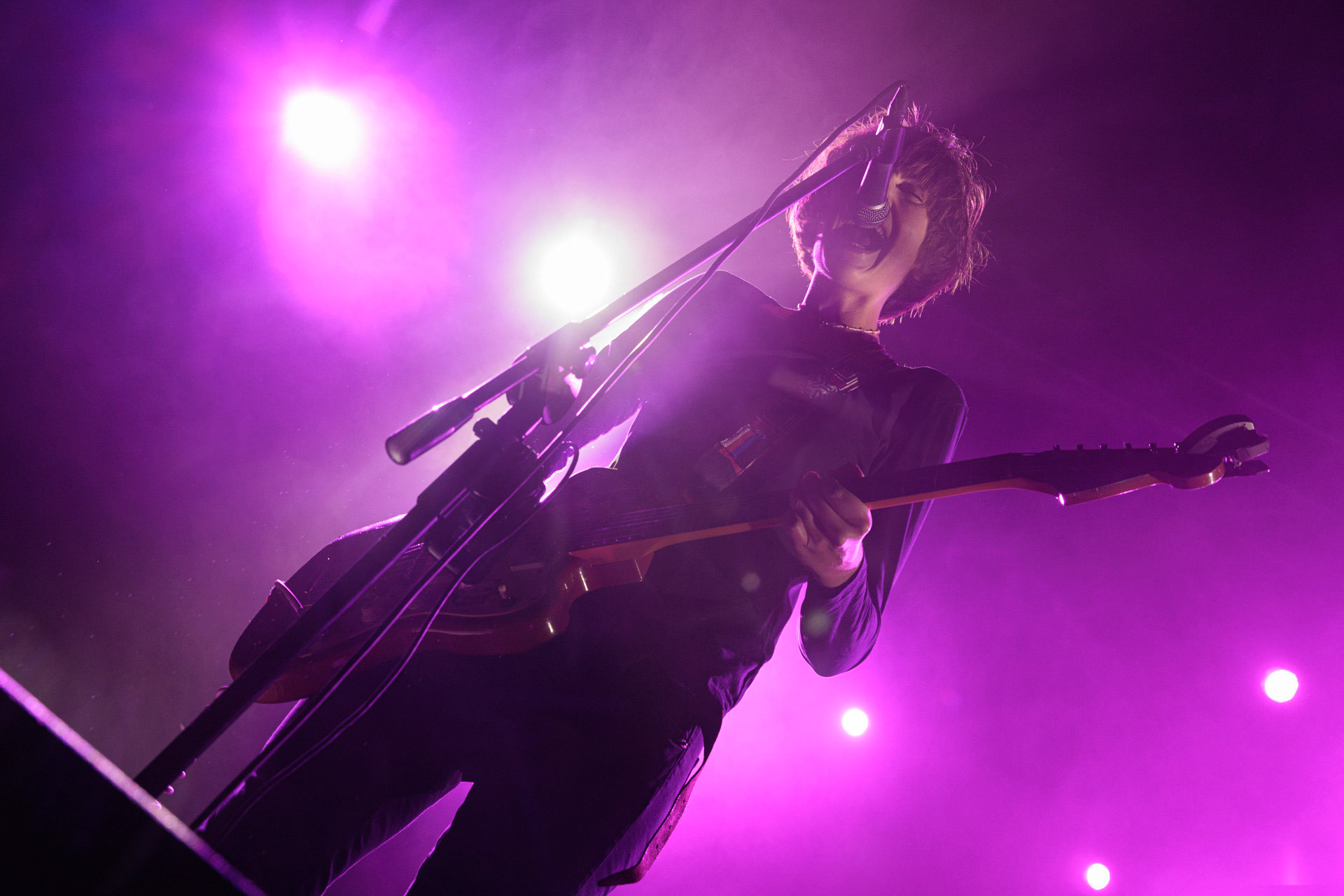 16.11.2021 The Pau koncert Warszawa Palladium. N/z The Pau gitara, Punkrock, hardcore, rock, alternatywa,fot. Andrzej Wasilkiewicz/REPORTER