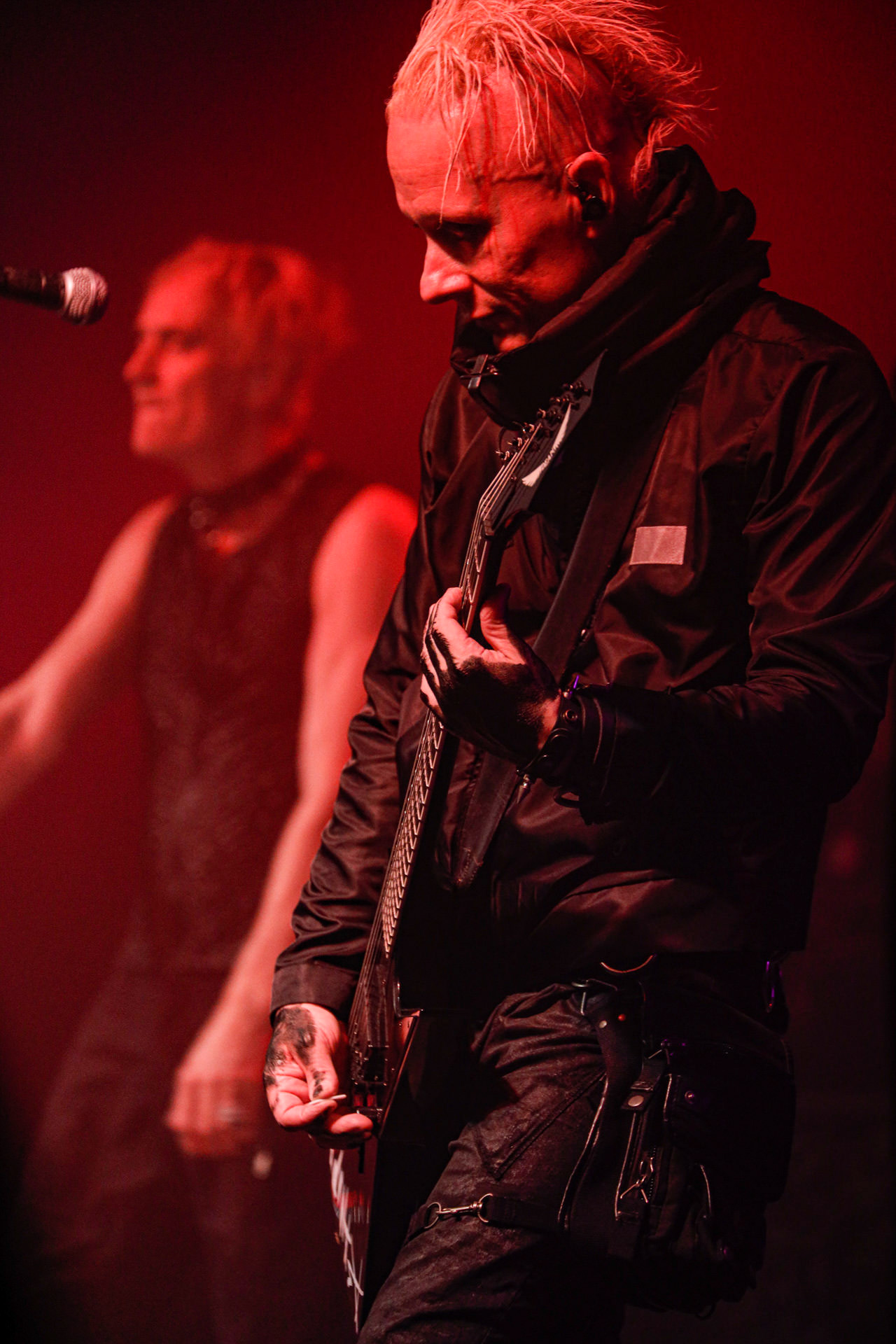 9.08.2022 FRONT LINE ASSEMBLY (Metropolis Records/Kanada) - Industrial/EBM - Warszawski koncert w Progresji.  WiniaryBookings,fot. Andrzej Wasilkiewicz/kaziq.com