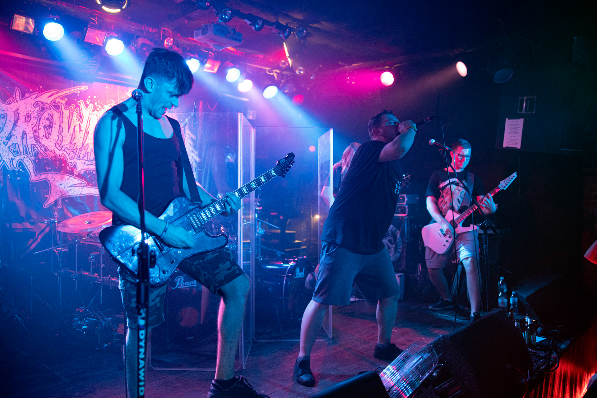 1.02.2020 Blood For Blood Tour part I. koncert zespołu Moron - Post Hardcore, Hardcore, Punk, Warszawa klub VooDoo, fot. Andrzej Wasilkiewicz/REPORTER