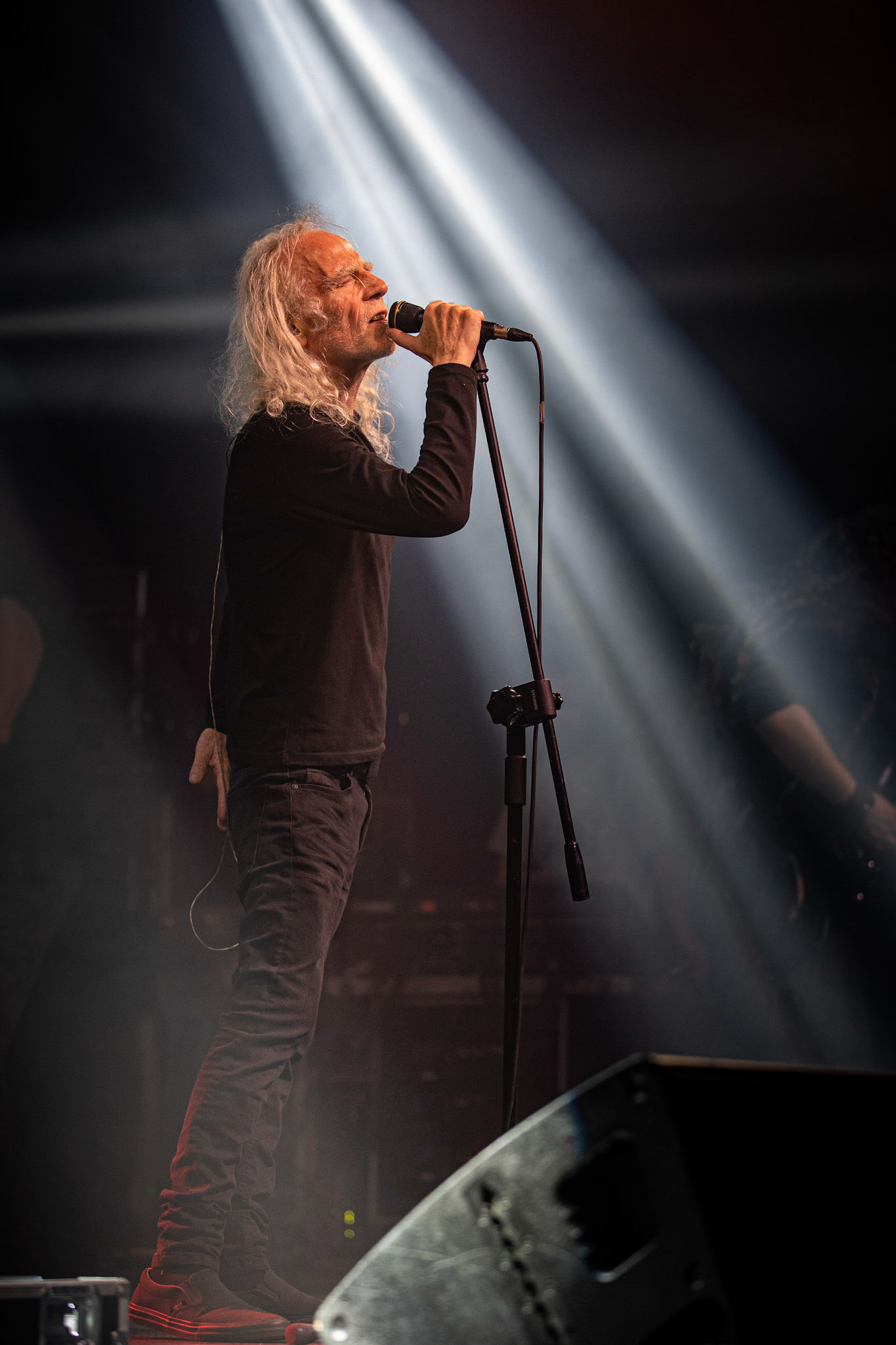 12.09.2021 - KAT i Roman Kostrzewski - koncert "Do zobaczenia w piekle" Wroclaw, Centrum Koncertowe A2.  Roman Kostrzewski - wokal,fot. Andrzej kaziq Wasilkiewicz