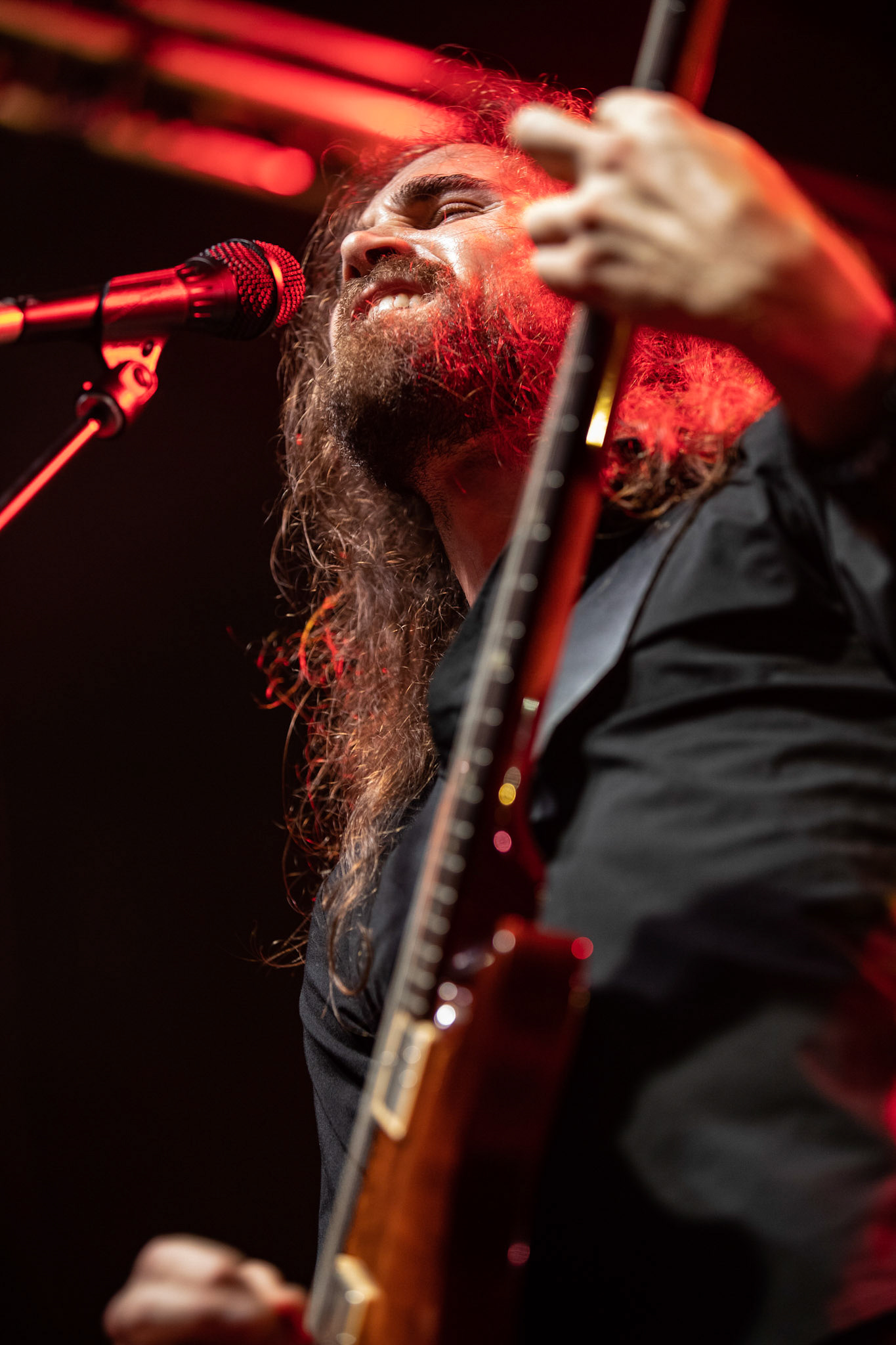 SOEN - Szwecja, rock progresywny, progmetal.  Stefan Stenberg – Bass
Cody Ford – Guitar
Lars Åhlund – Keys, guitar
Joel Ekelöf – Vocals
Martin Lopez – Drums, percussion
Knock Out Productions
Progresja Warszawa. fot. Andrzej Wasilkiewicz/Reporter