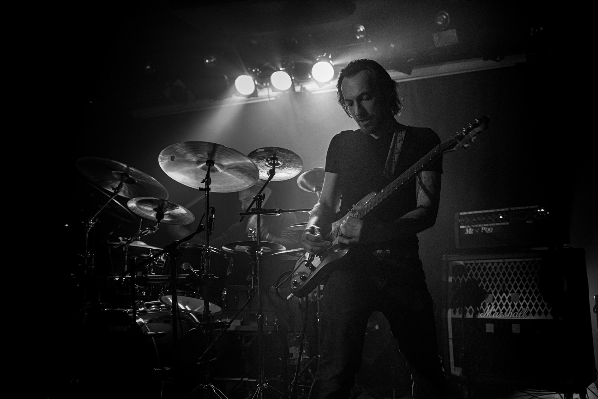 Koncert 4dots - 20.12.2019 Warszawa Klub Pogłos, n/z W. Jarawka guitar, Post something, Post something else, fot. Andrzej Wasilkiewicz/REPORTER