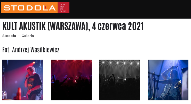 Kult - koncert AKUSTIK - klub Stodoła