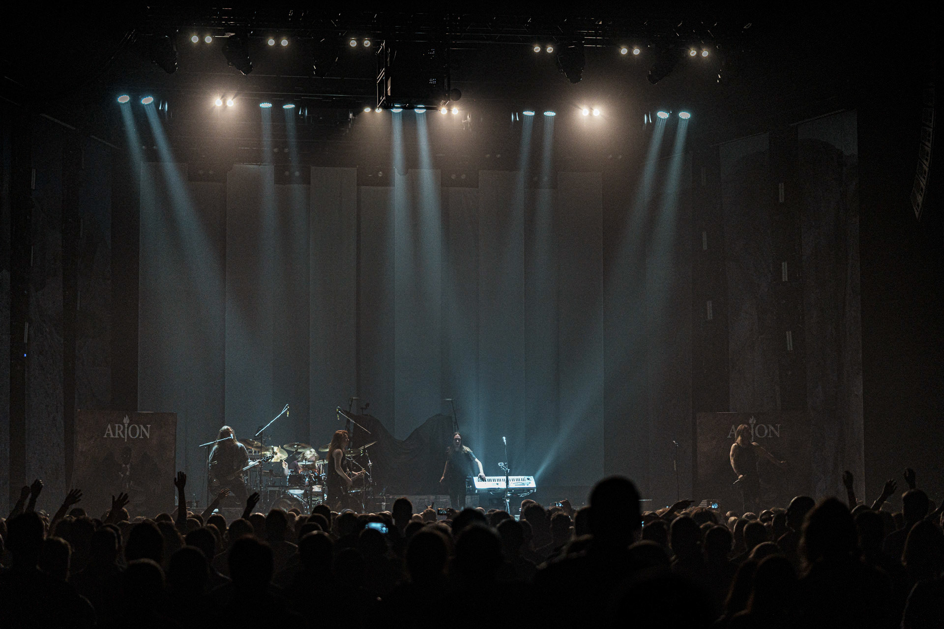 29.01.2023 - Arion  - warszawski koncert finskich metali przed Dream Theater, hala COS Torwar. Produkcja Winiary Bookings. Fot. Andrzej Wasilkiewicz/Reporter