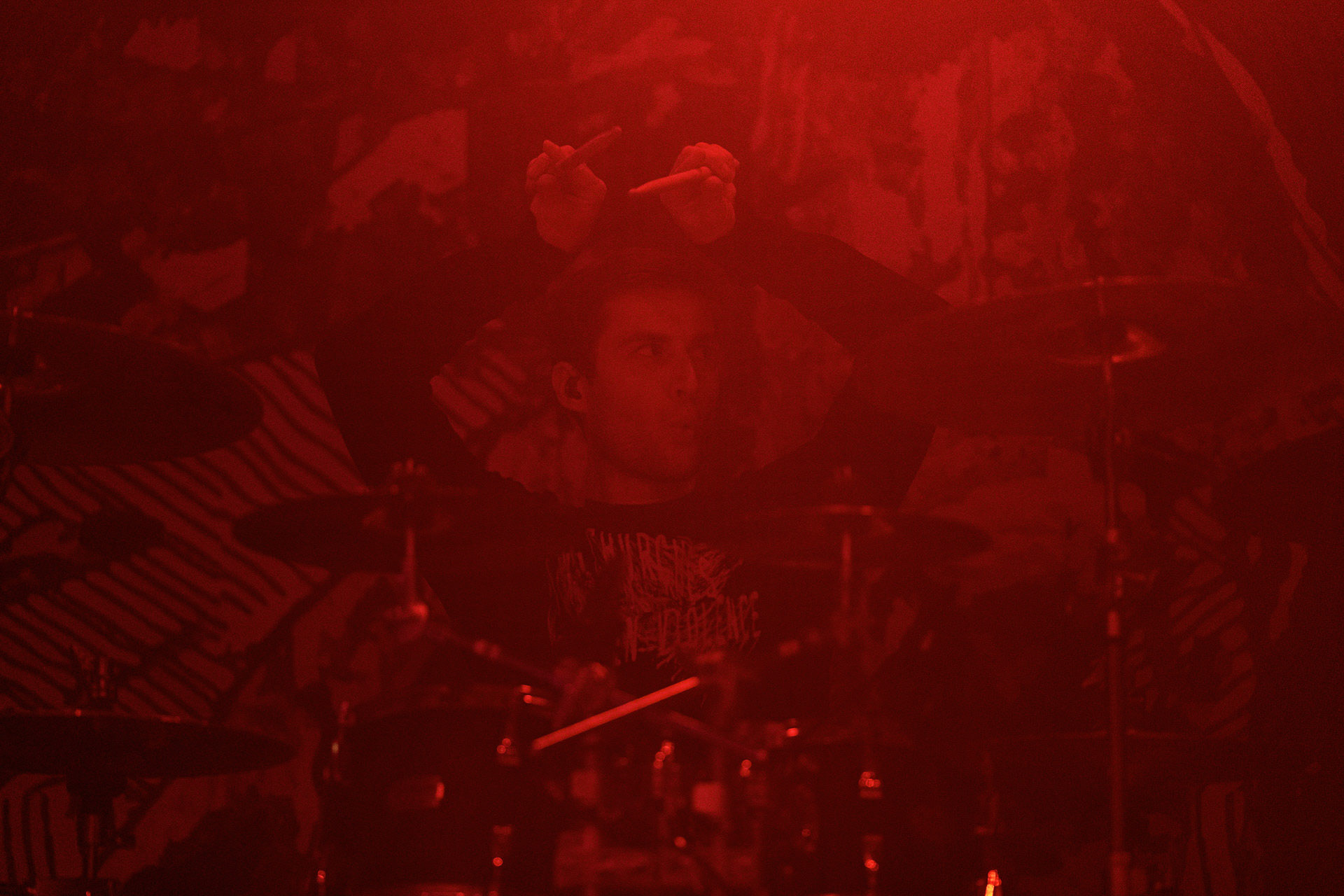 14.04.2023 Soilwork - szwedzki melodic death metal.Knock Out Productions, klub Progresja Warszawa. fot. Andrzej Wasilkiewicz/kaziq.com