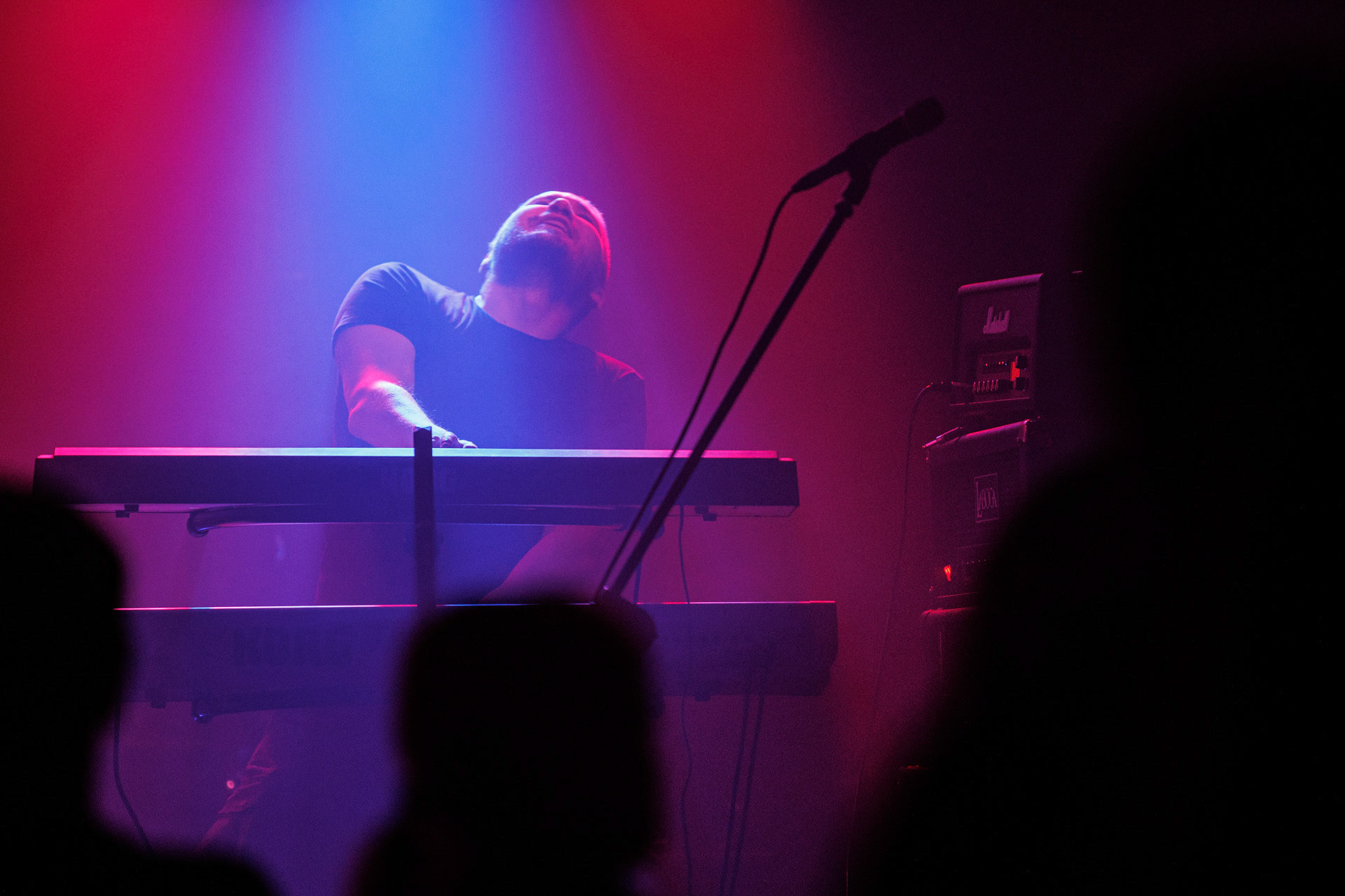 Painthing - death, doom metal.Koncert Czwarta Fala MMXXII klub VooDoo Warszawa.n/z Kuba Grobelny – guitar, vocal, n/z Bartłomiej Kaczor – guitar, n/z Darek Ojdana – keys, n/z Jan Rajkow-Krzywicki – bass,n/z Tomasz Śwital – drums,Fot. Andrzej Wasilkiewicz/kaziq.com